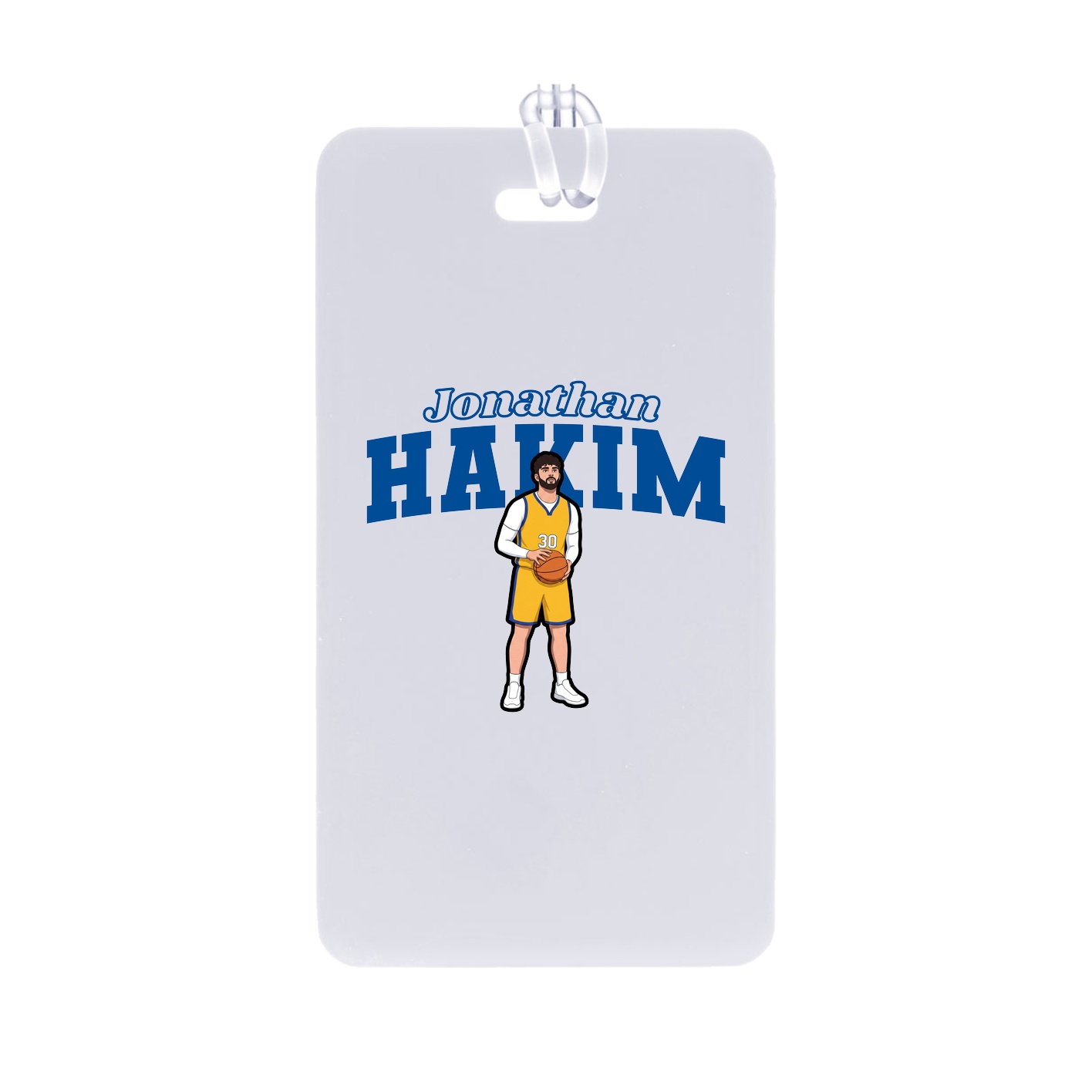 Bag Tag — Name Arch in Classic