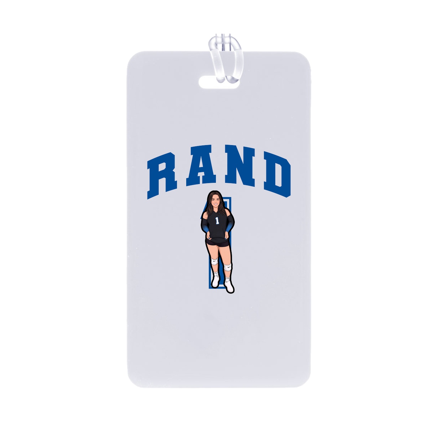 Bag Tag — Number in Classic