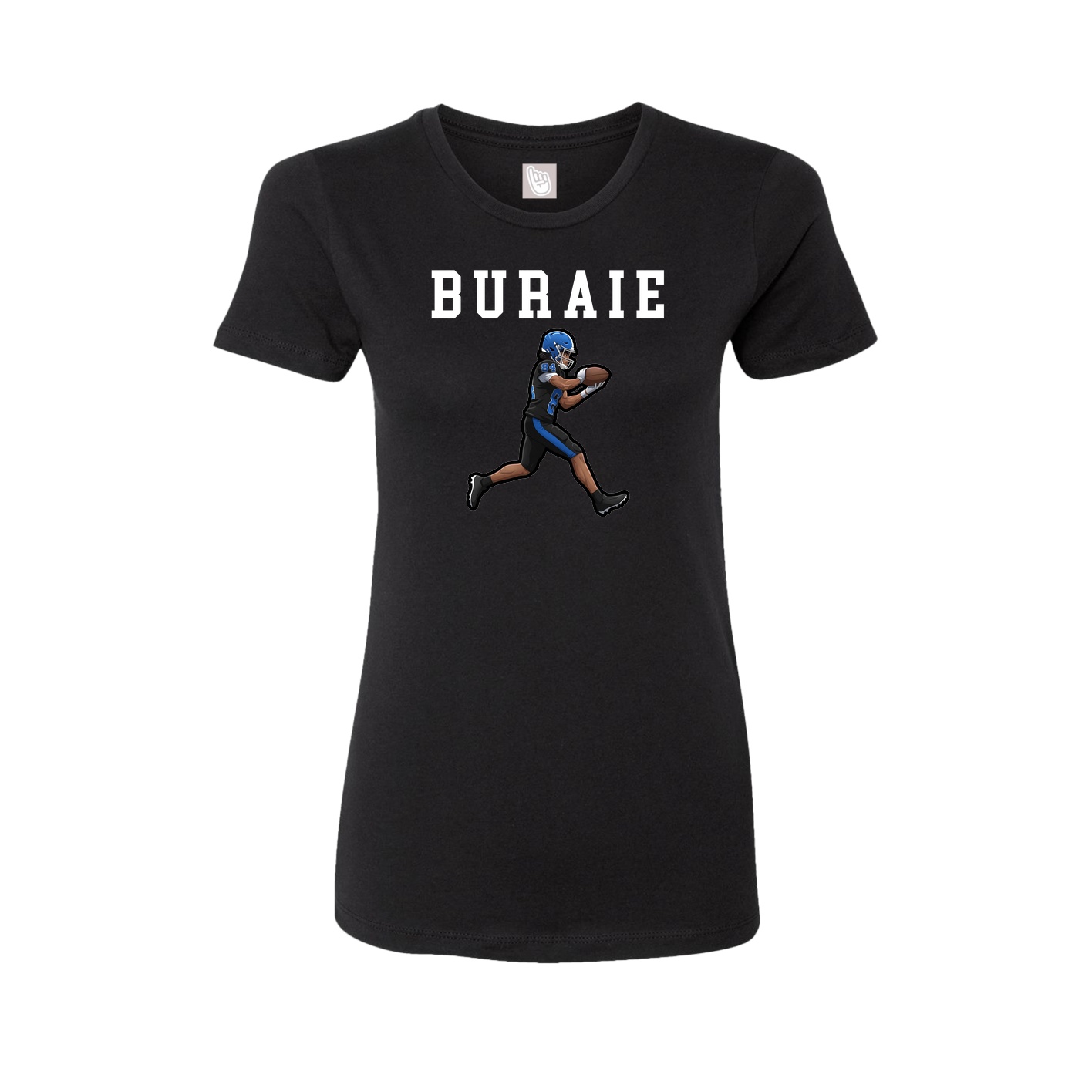 Fitted Women's Tee — Shirsey in Black