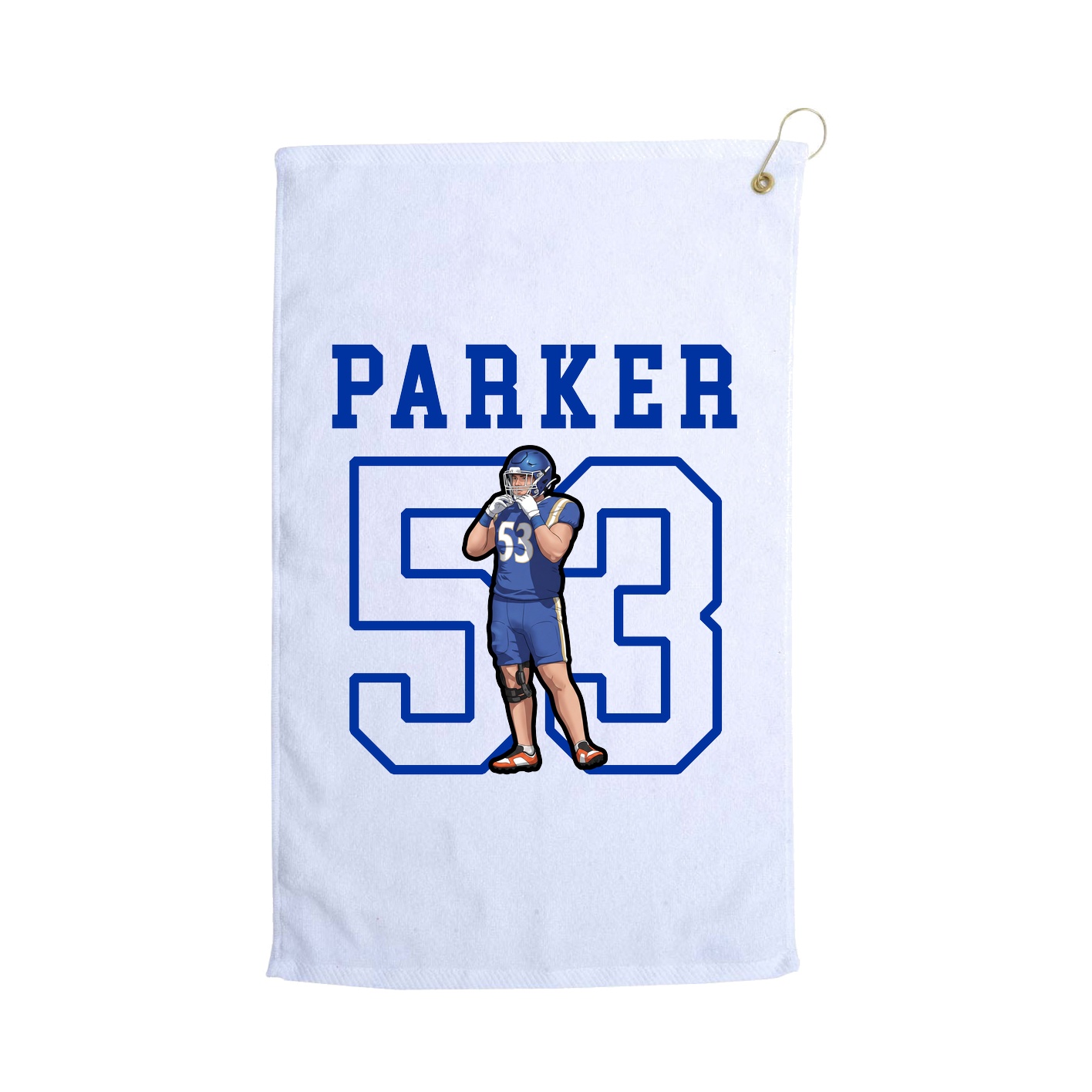Golf Towel — Shirsey in White