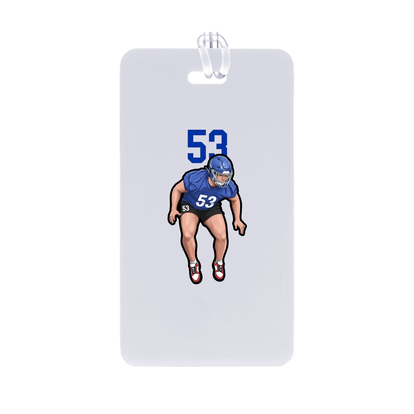 Bag Tag — Number Top in Classic
