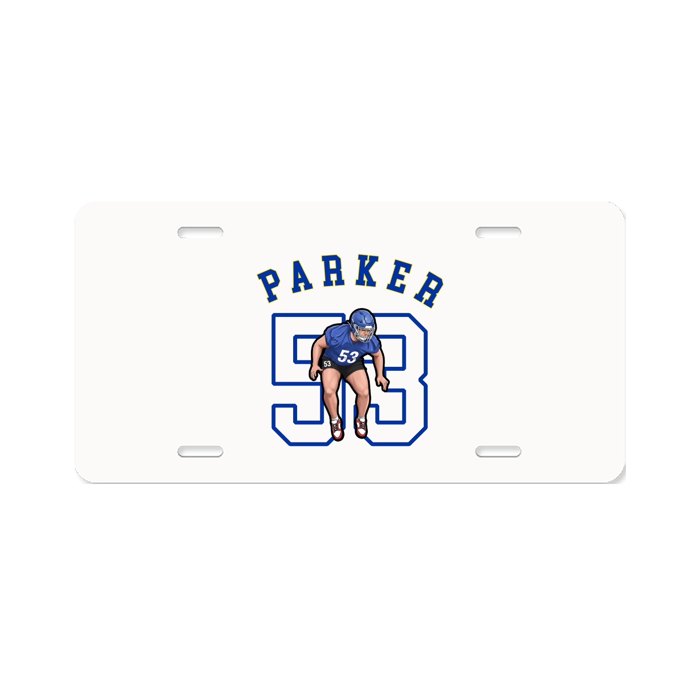License Plate — Shirsey Arch in Classic