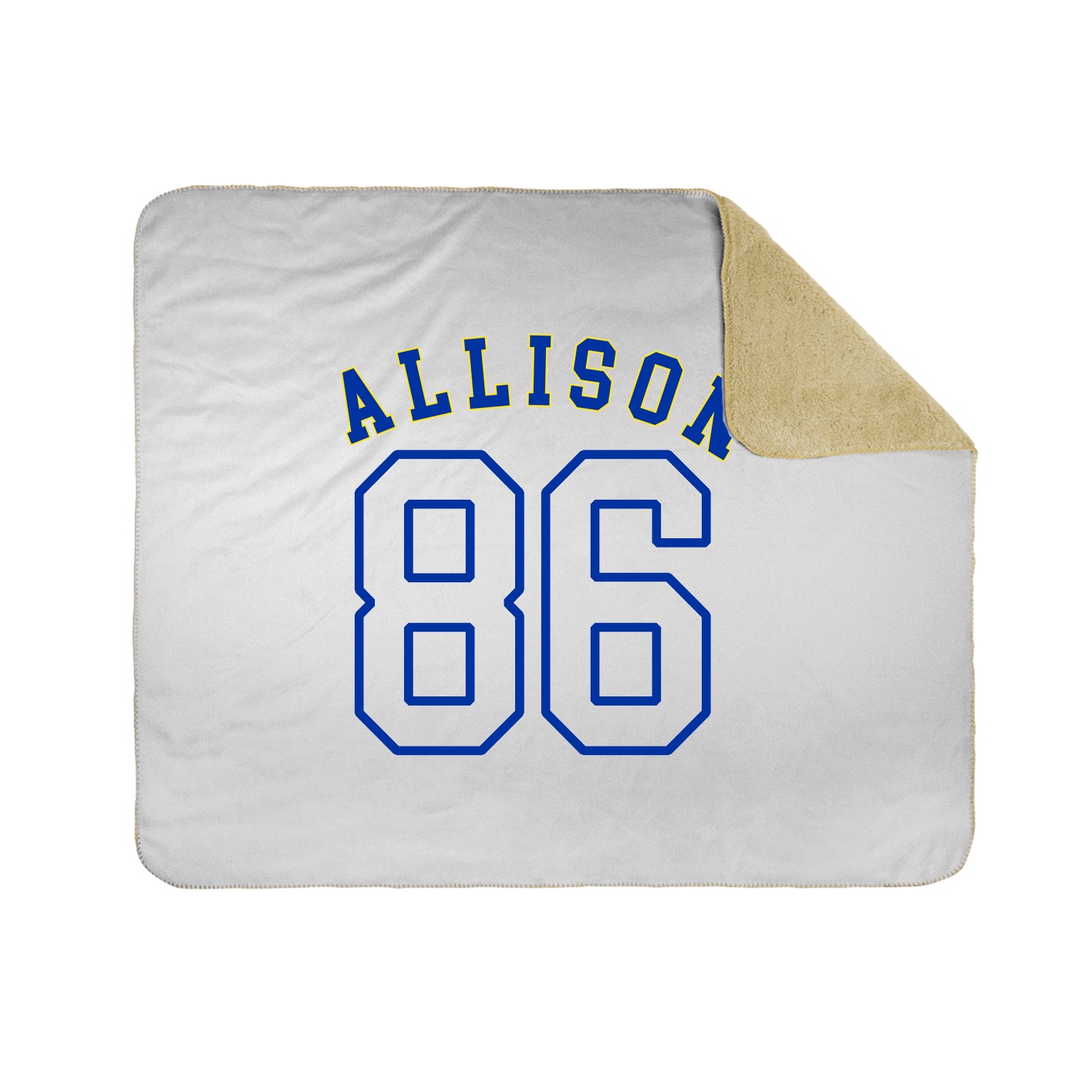 Throw Blanket — Shirsey Arch in White