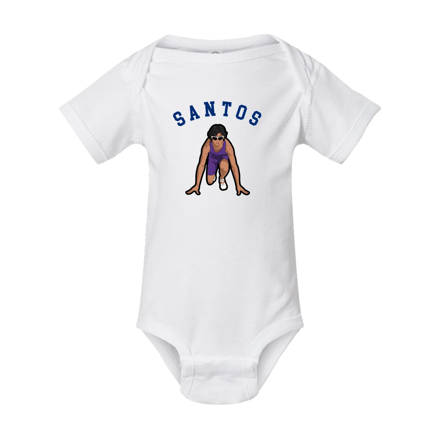 Baby Onesie — Shirsey Arch in White