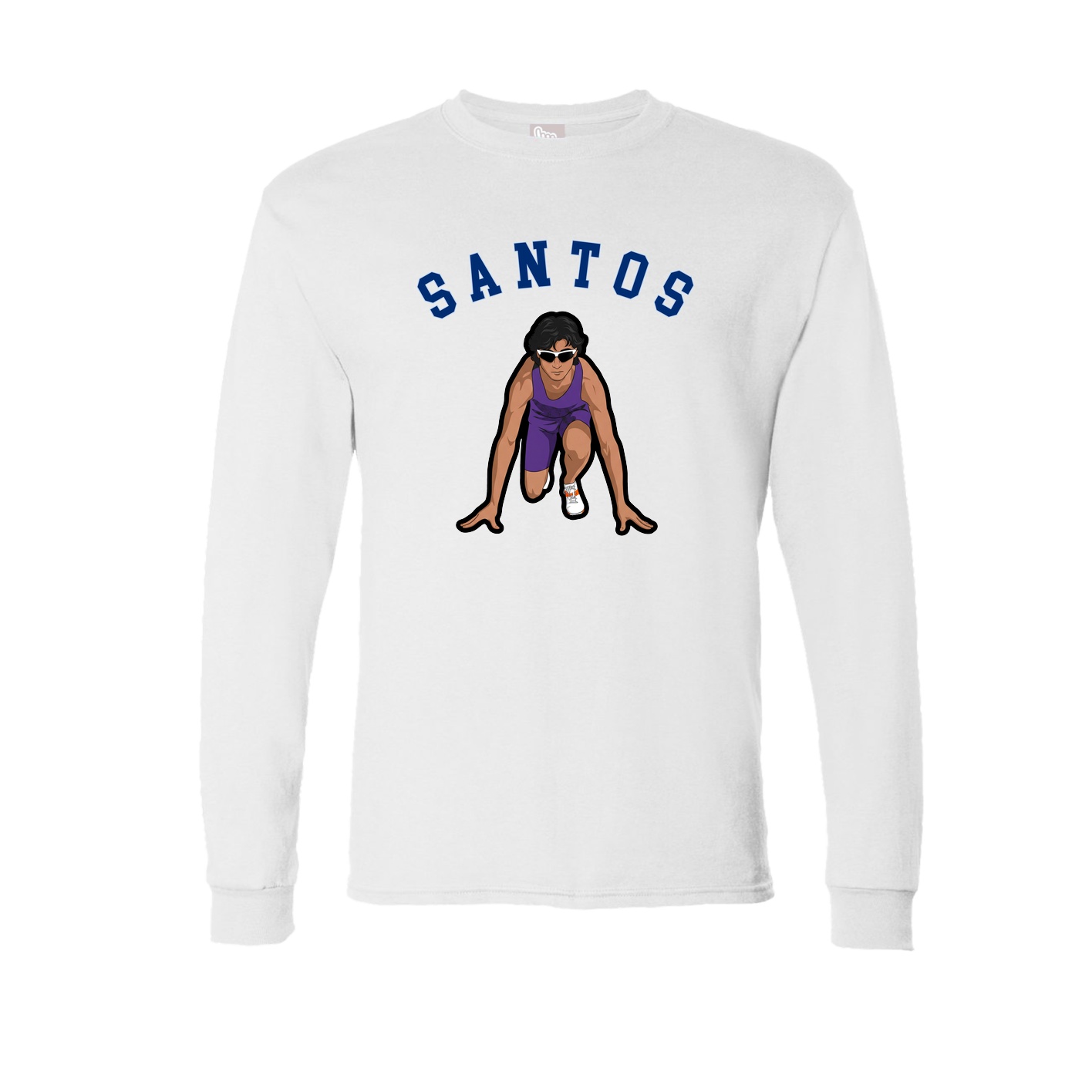 Long Sleeve Tee — Shirsey Arch in White