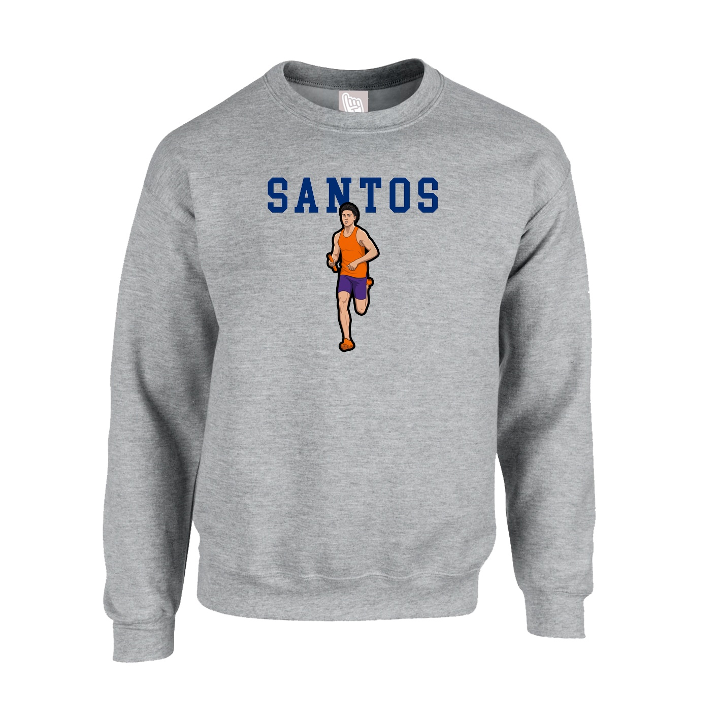 Fleece Crew — Shirsey in Grey