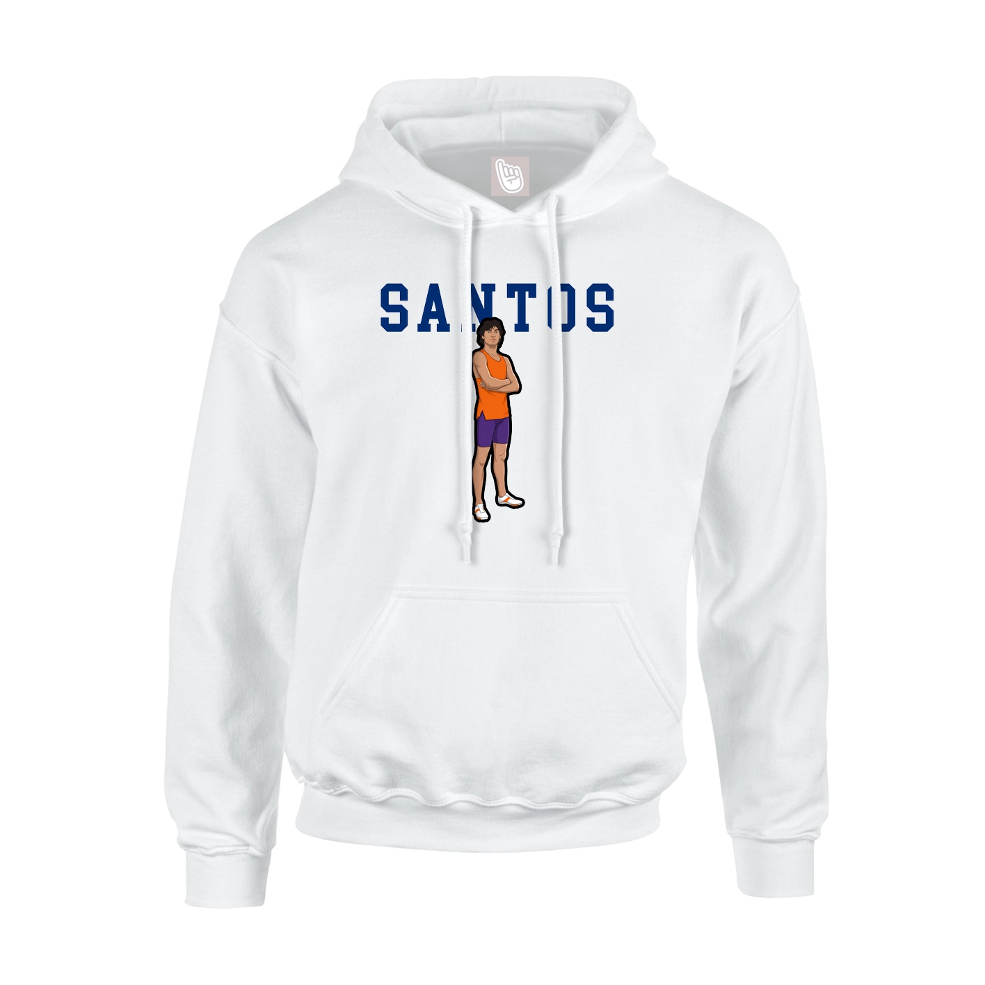 Hoodie — Shirsey in White