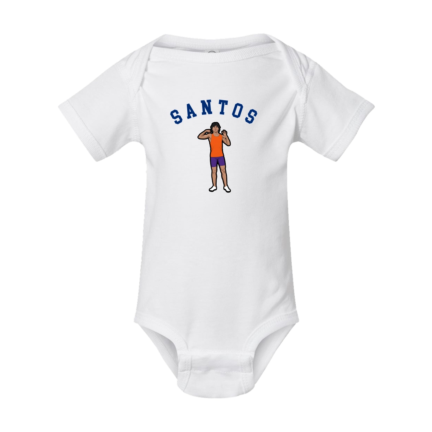 Baby Onesie — Shirsey Arch in White