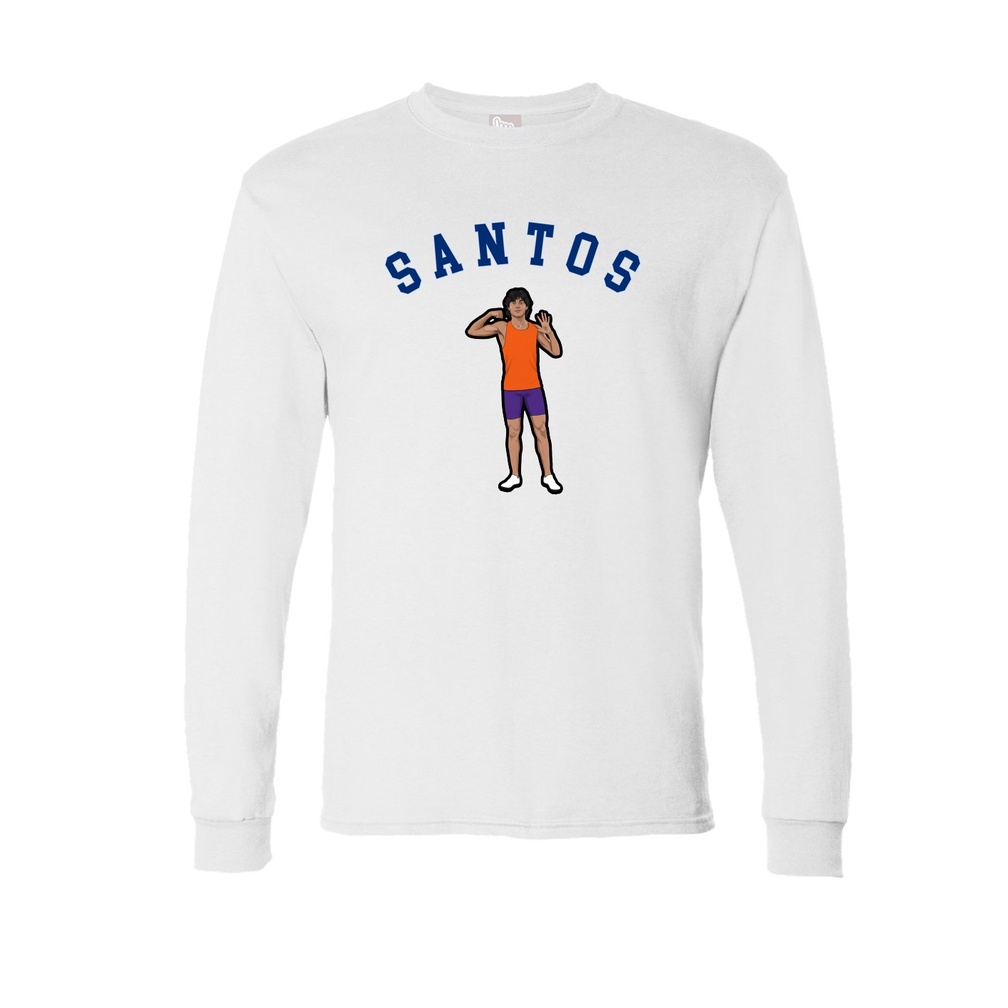 Long Sleeve Tee — Shirsey Arch in White
