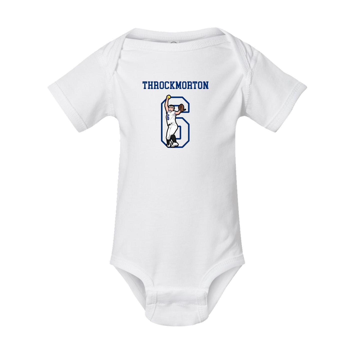 Baby Onesie — Shirsey in White