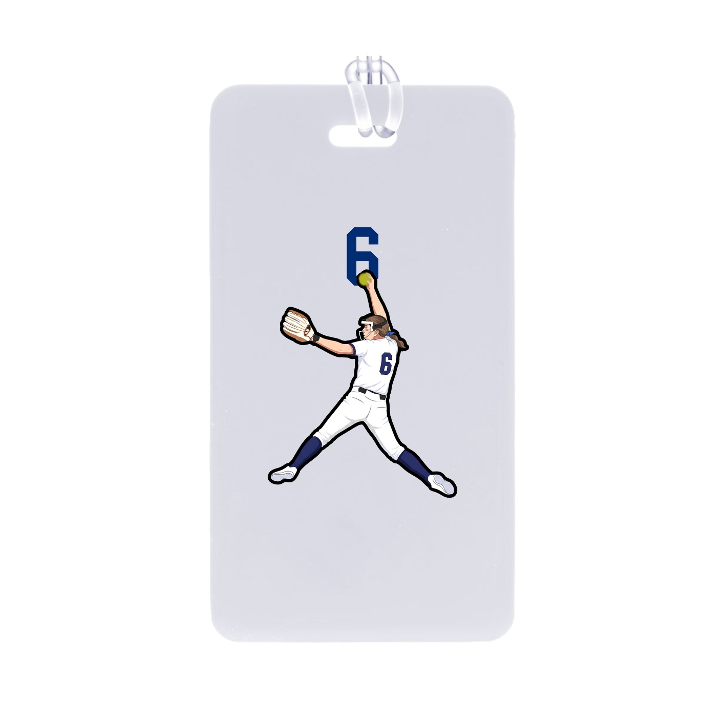 Bag Tag — Number Top in Classic