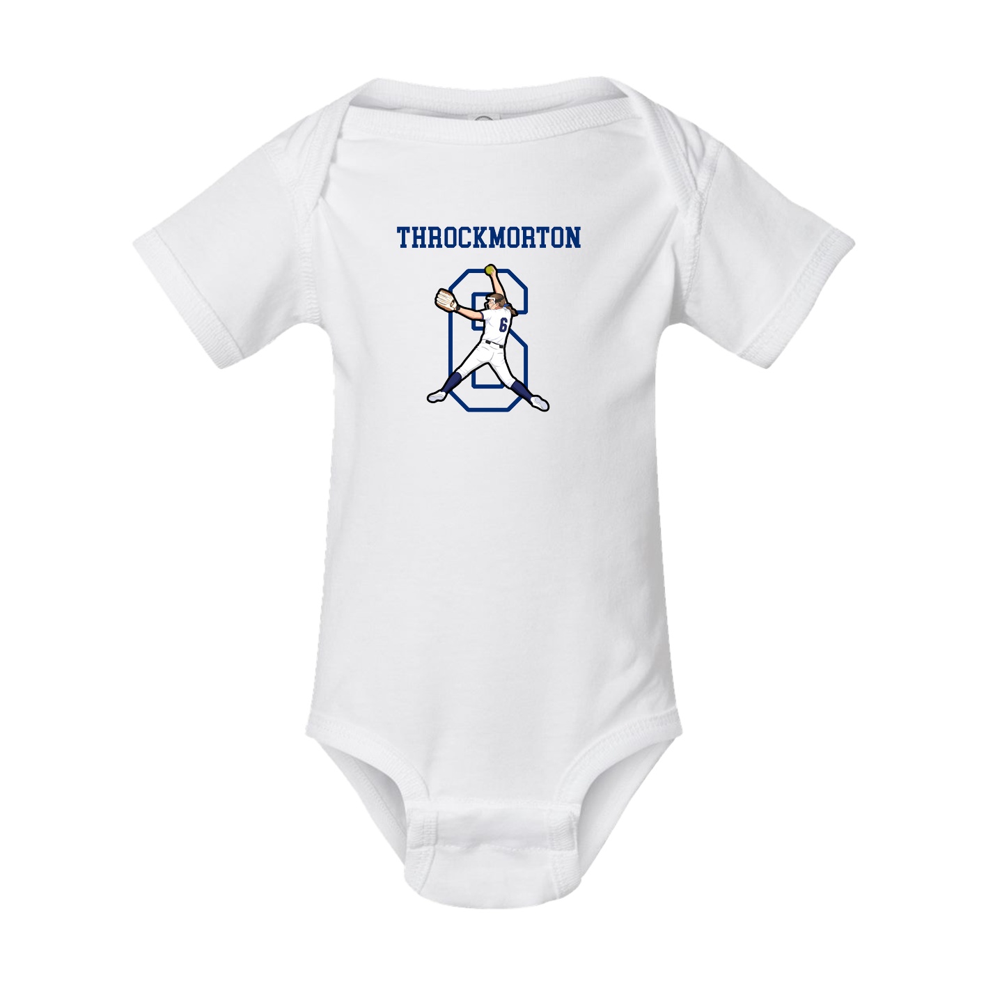 Baby Onesie — Shirsey in White