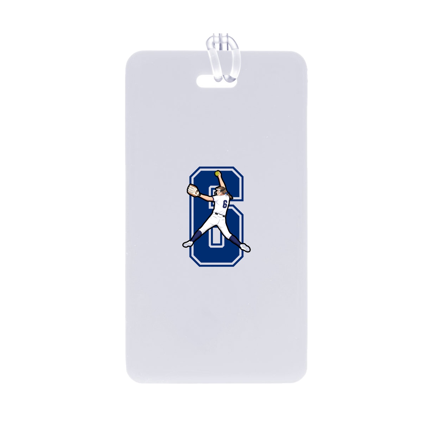 Bag Tag — Number in Classic
