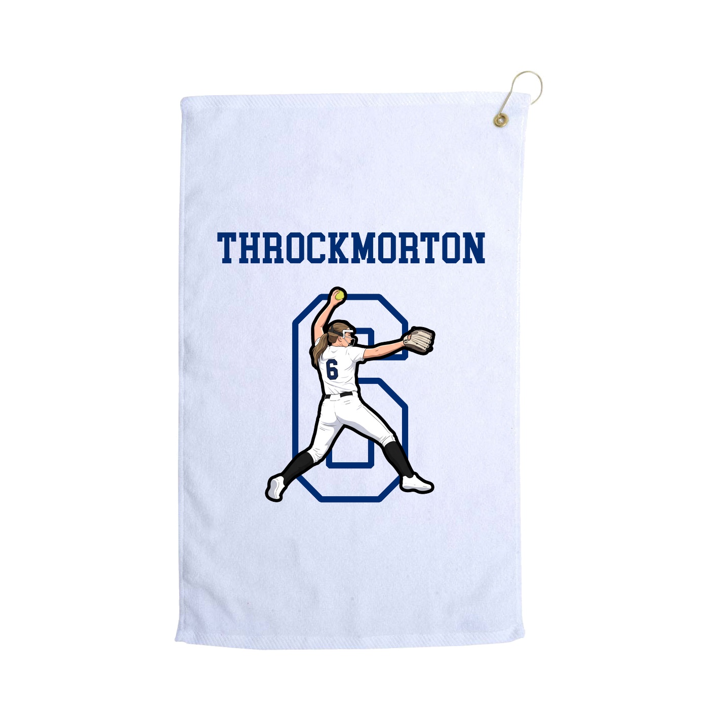 Golf Towel — Shirsey in White