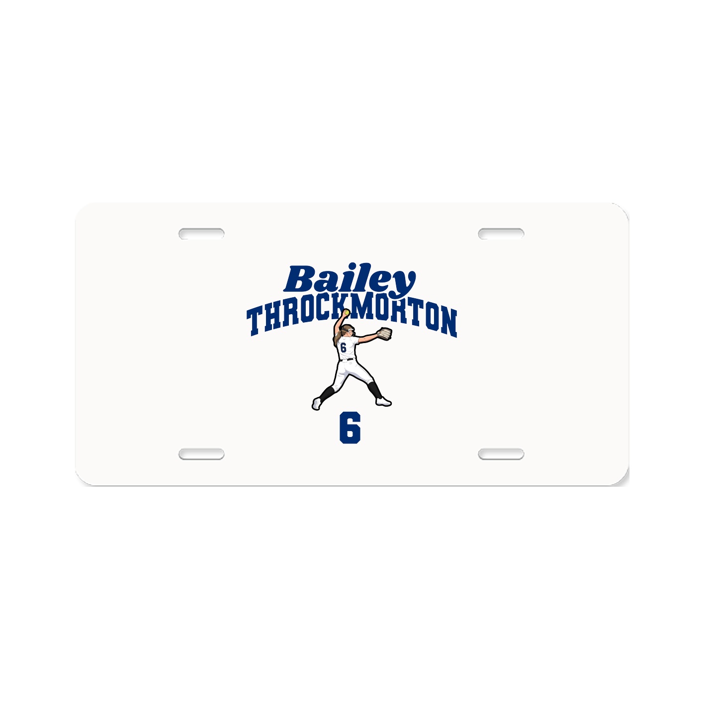 License Plate — Signature Arch in Classic