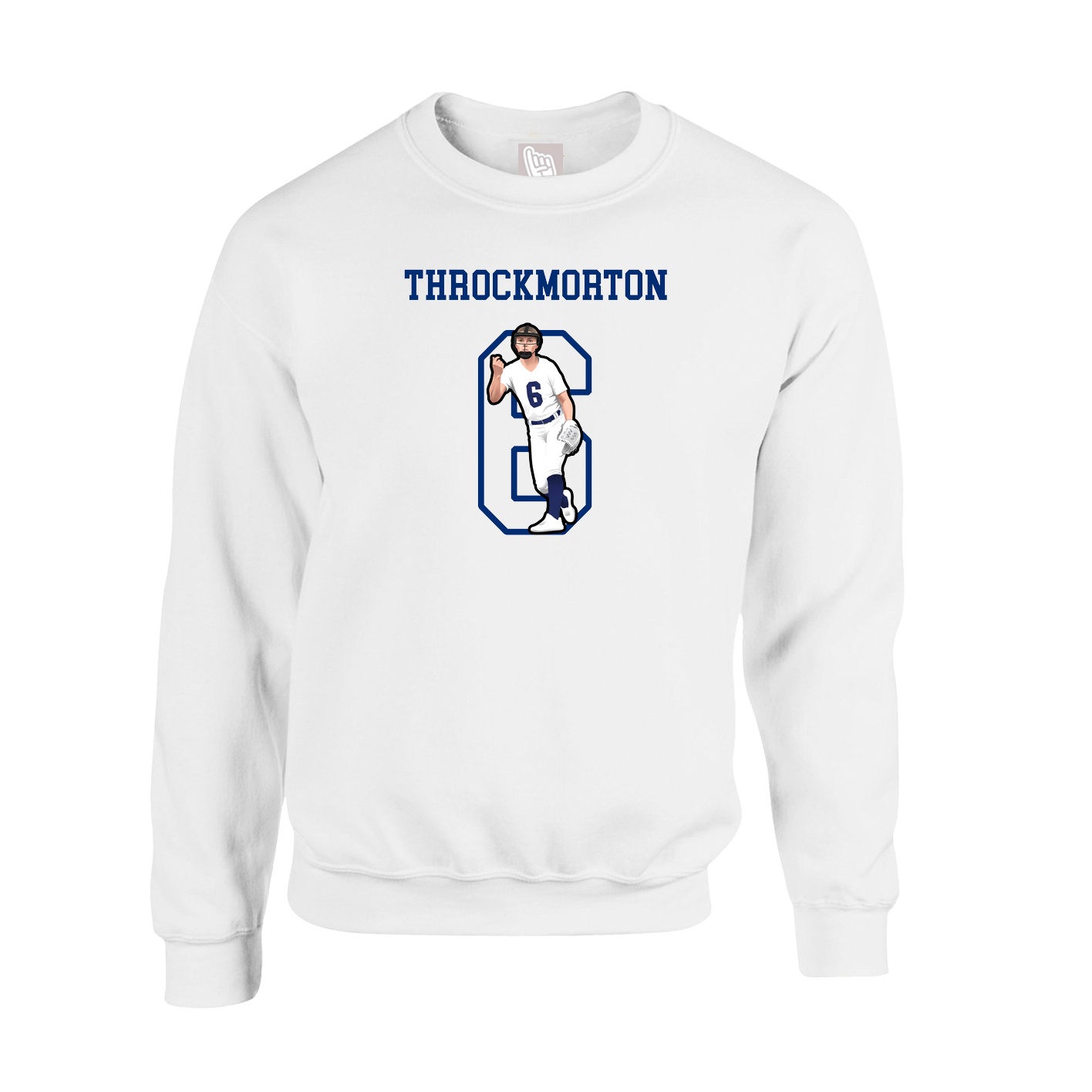 Fleece Crew — Shirsey in White