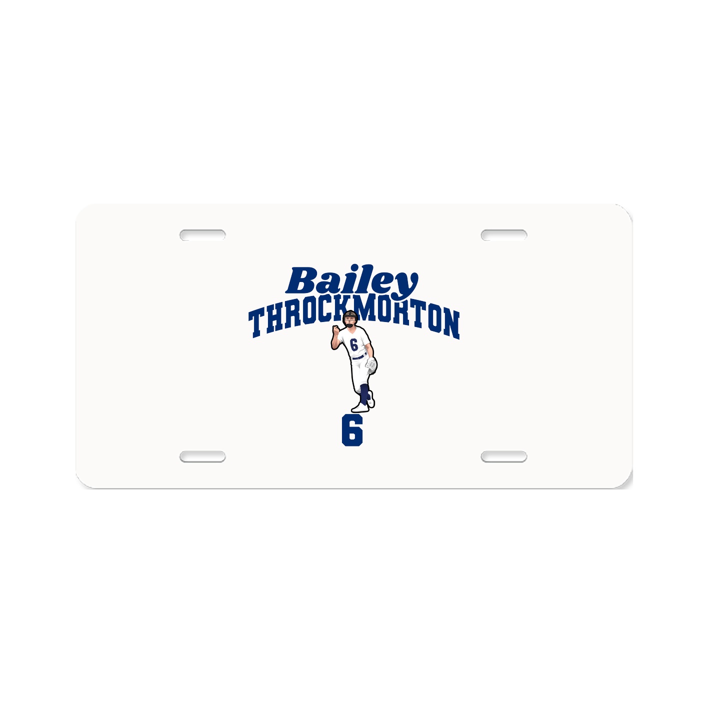 License Plate — Signature Arch in Classic