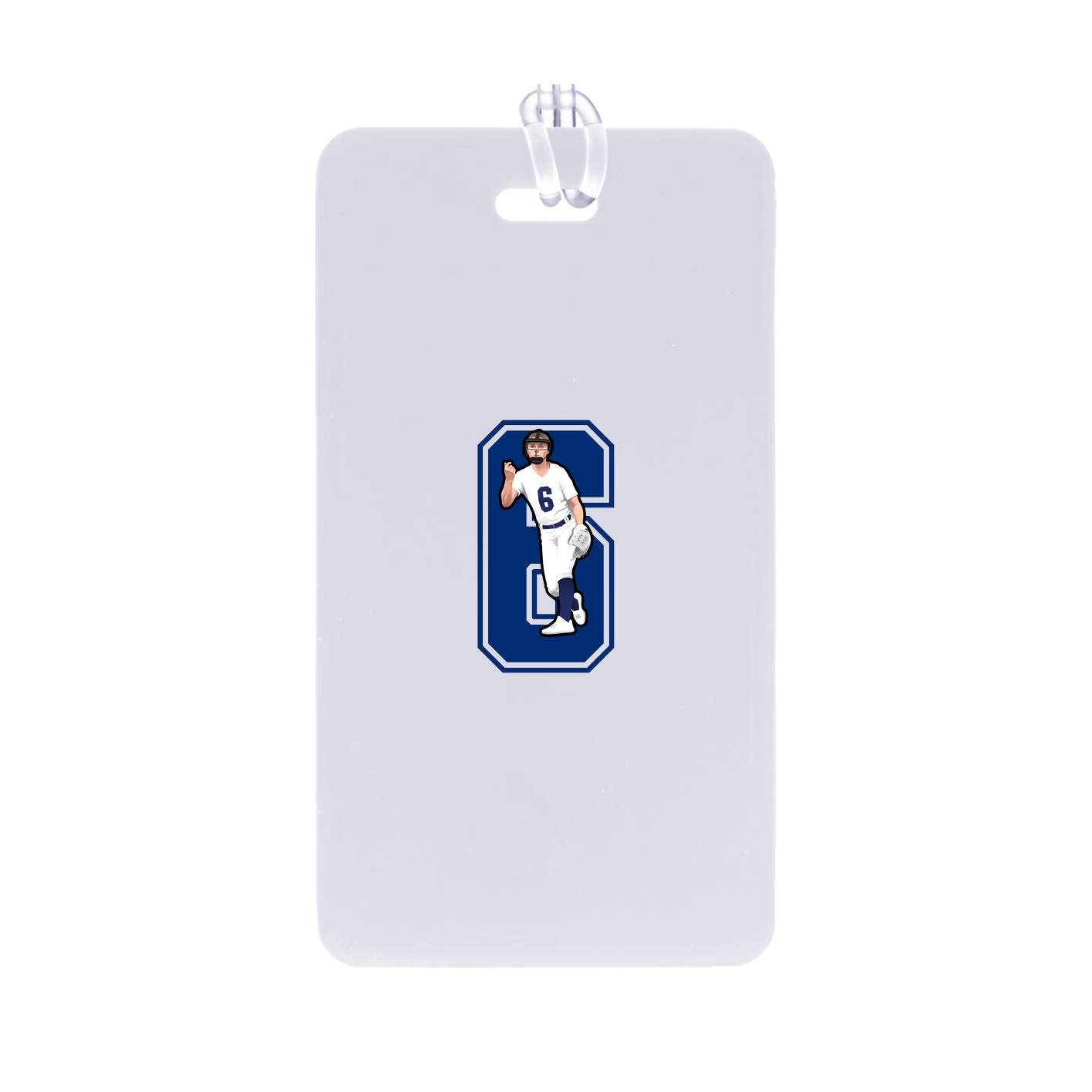 Bag Tag — Number in Classic