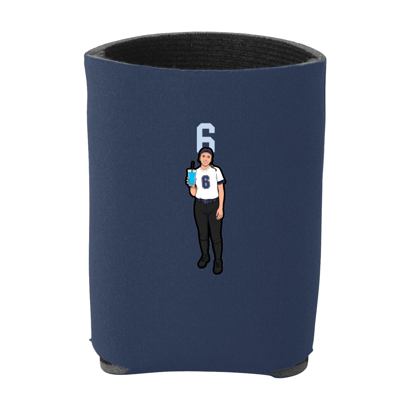 Can Holder — Number Top in Navy