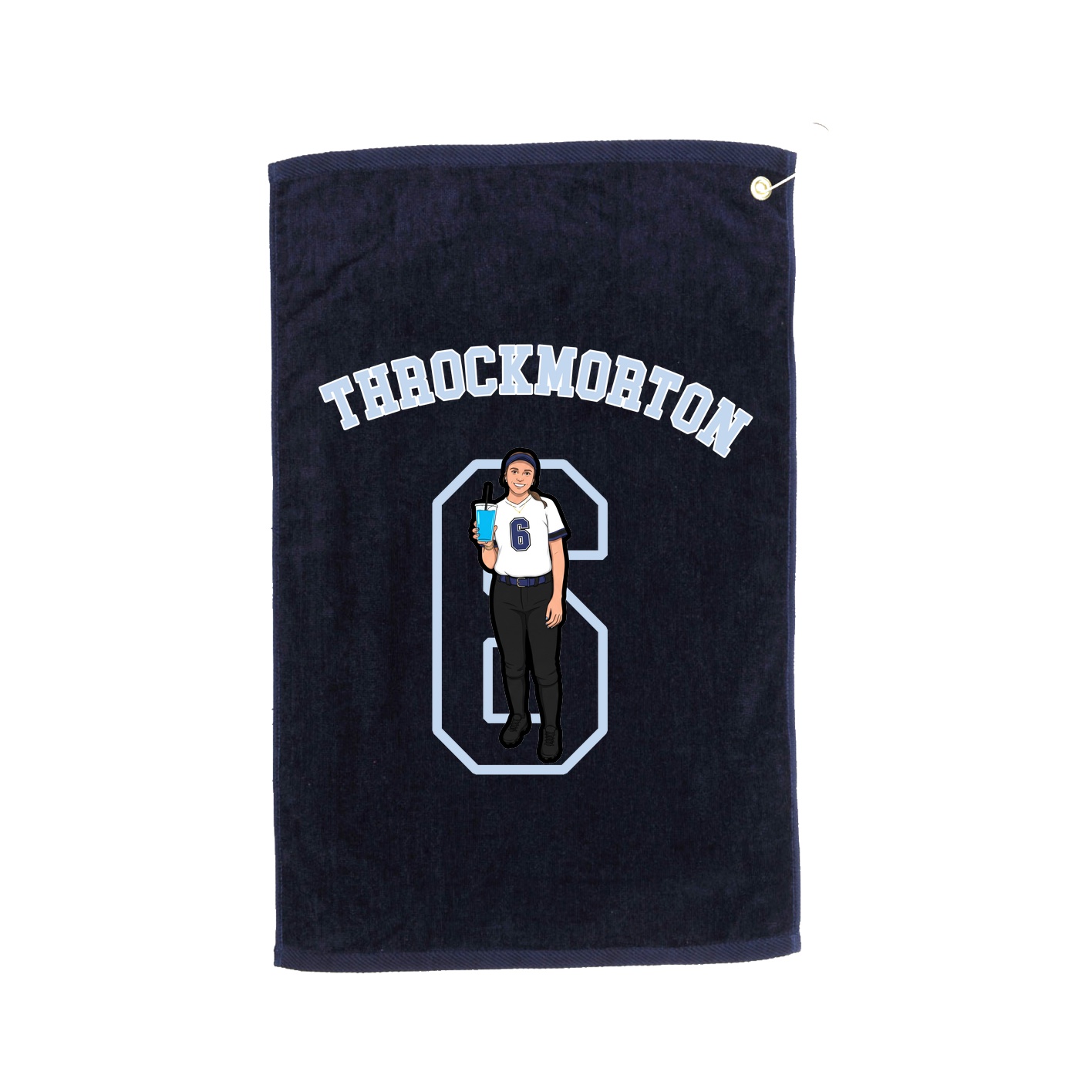 Golf Towel — Shirsey Arch in Navy