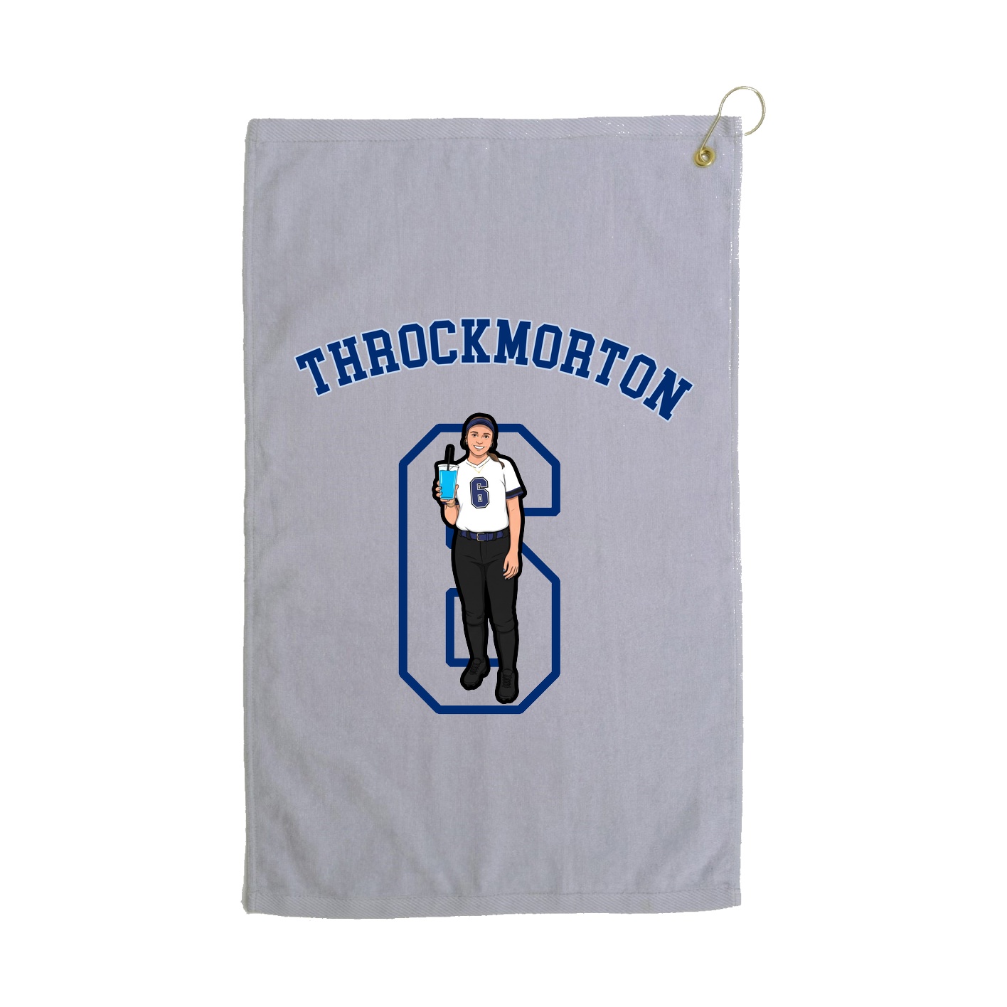 Golf Towel — Shirsey Arch in Grey