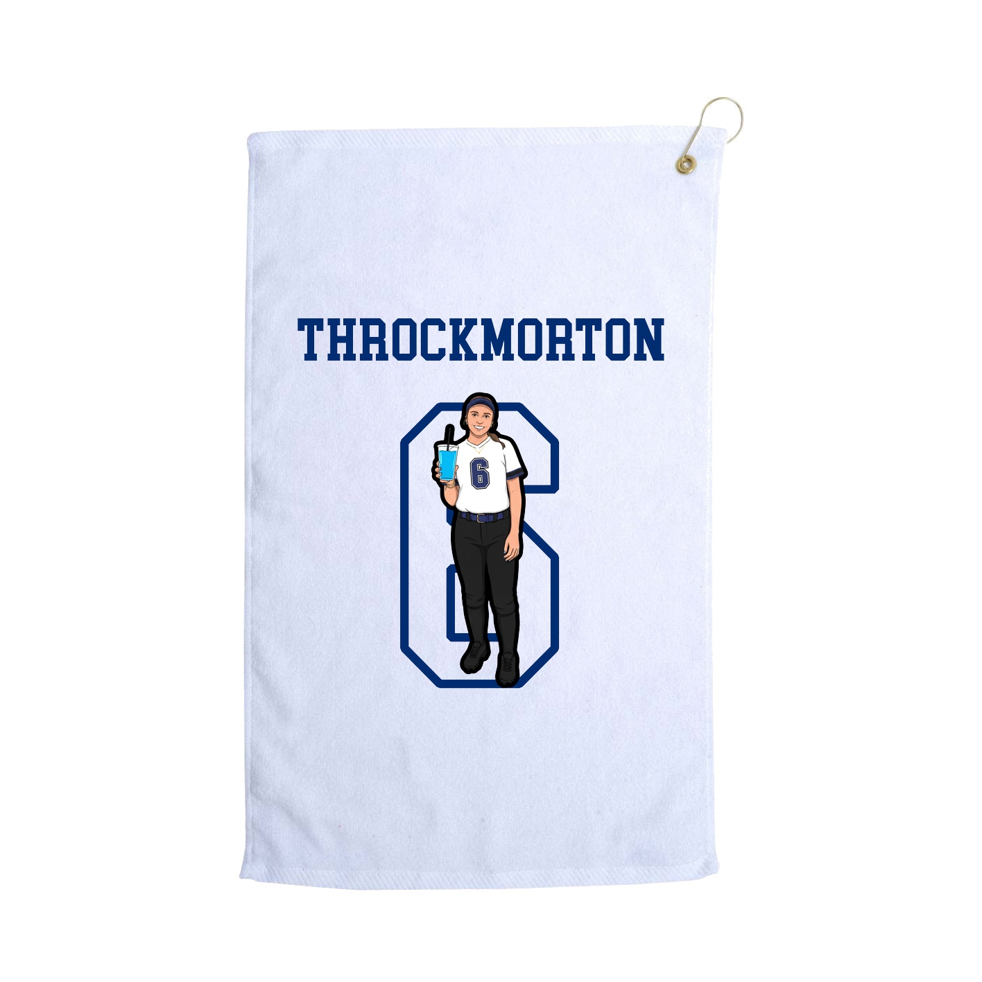 Golf Towel — Shirsey in White