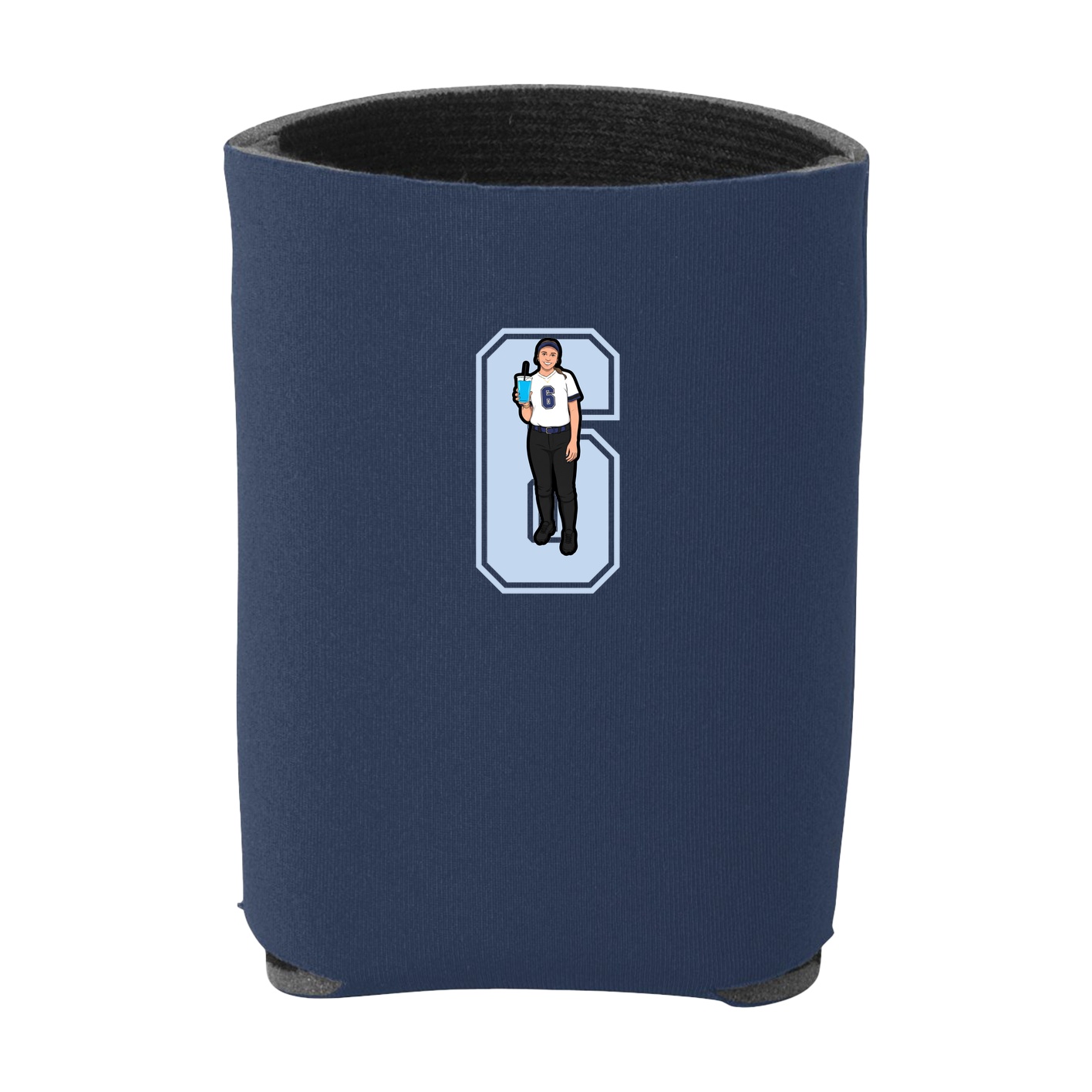 Can Holder — Number in Navy
