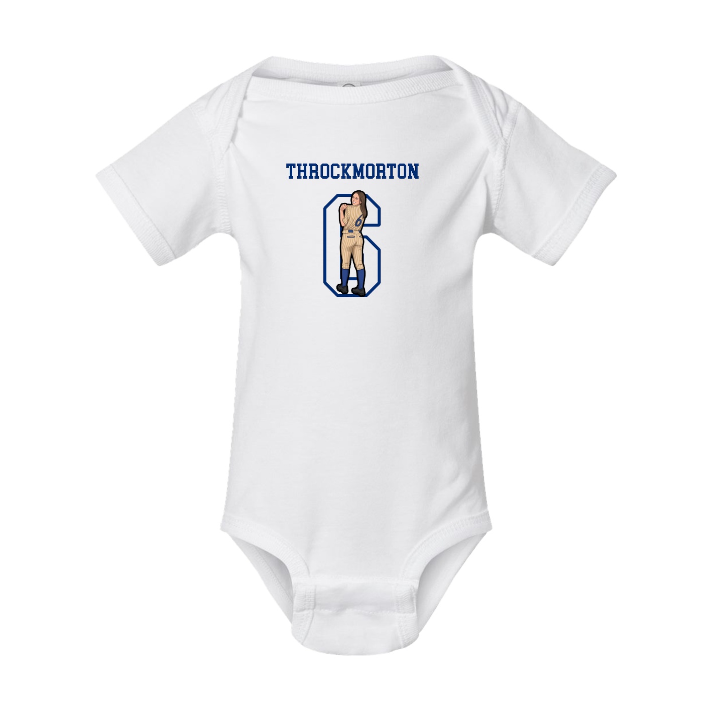 Baby Onesie — Shirsey in White