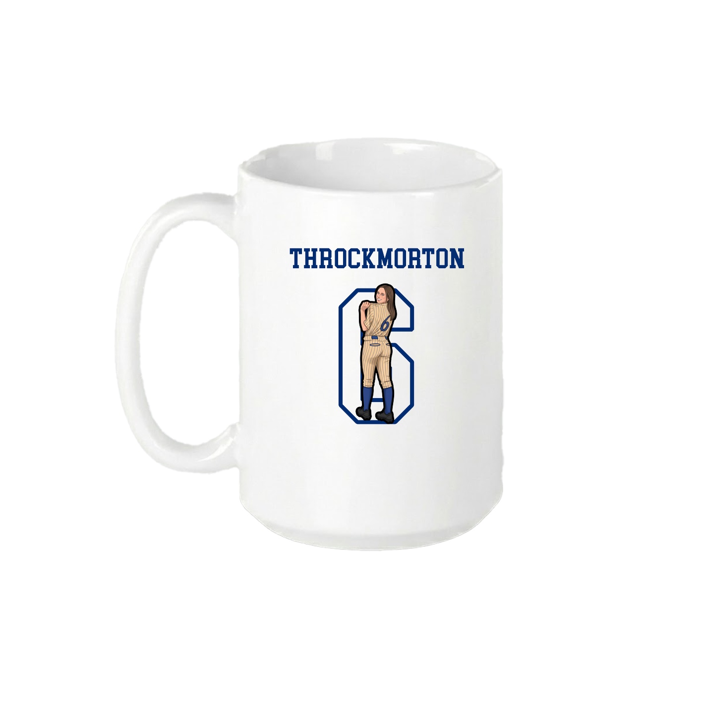 15oz Coffee Mug — Shirsey in White