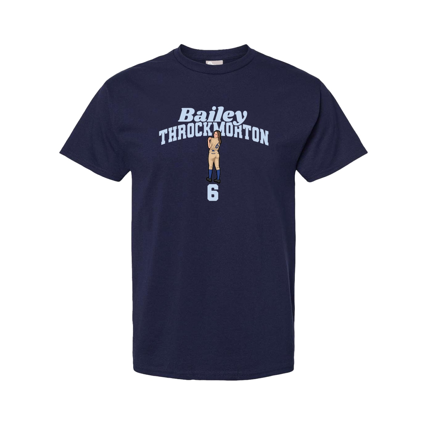 Tee — Signature Arch in Navy