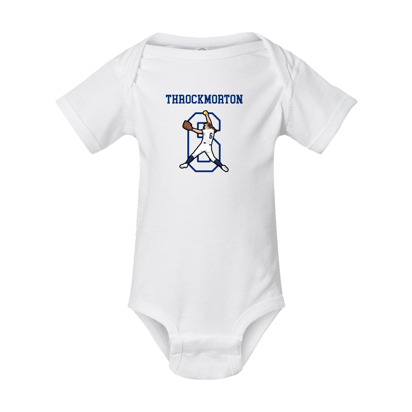 Baby Onesie — Shirsey in White