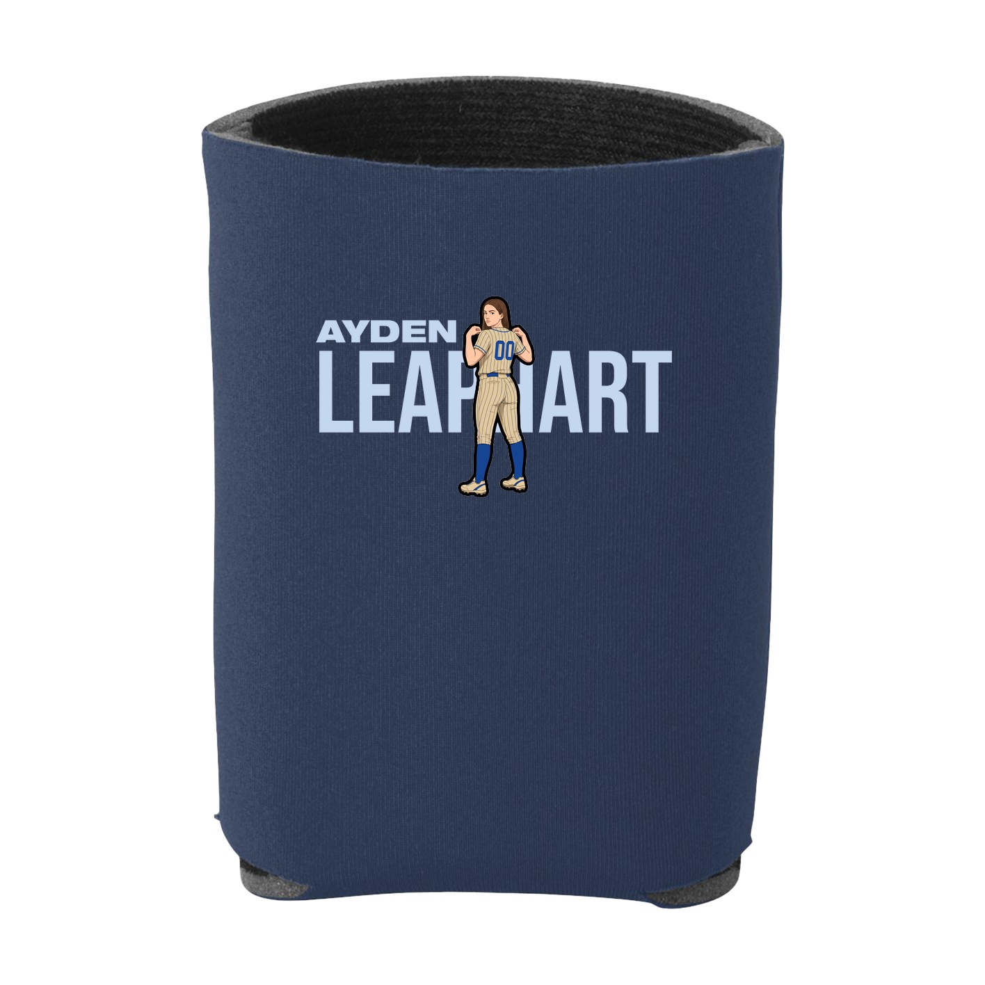 Can Holder — Player Name in Navy