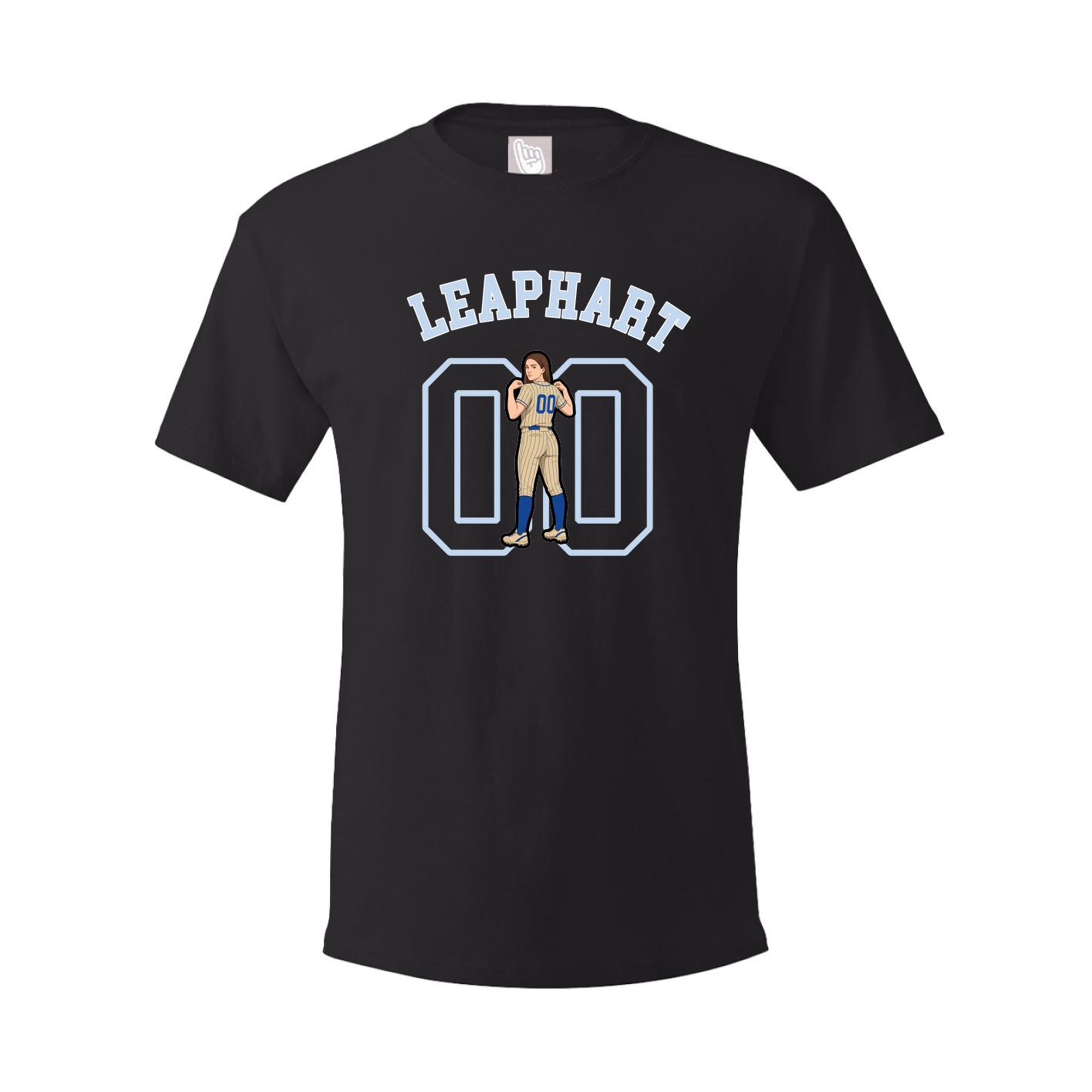 Youth Tee — Shirsey Arch in Black