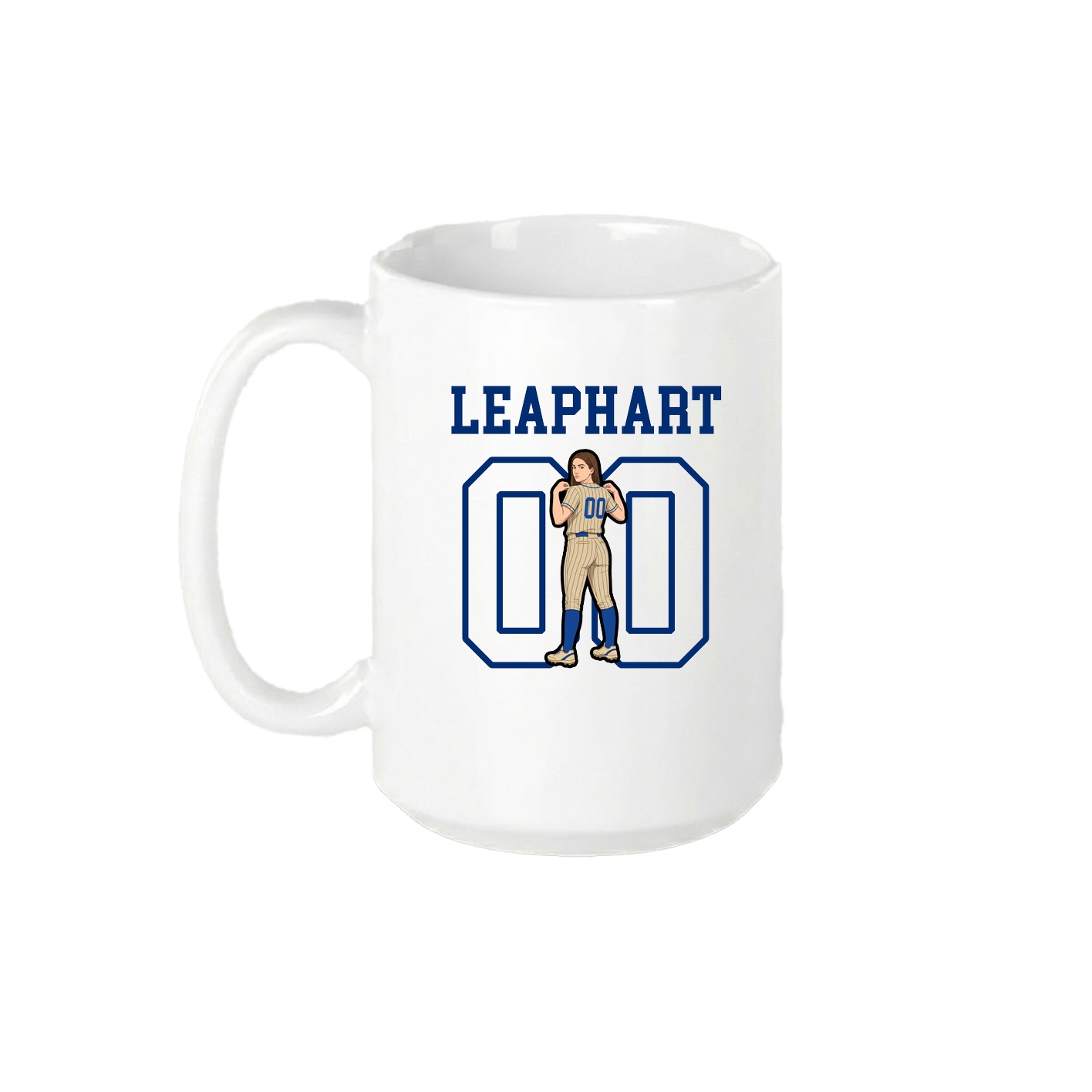 15oz Coffee Mug — Shirsey in White