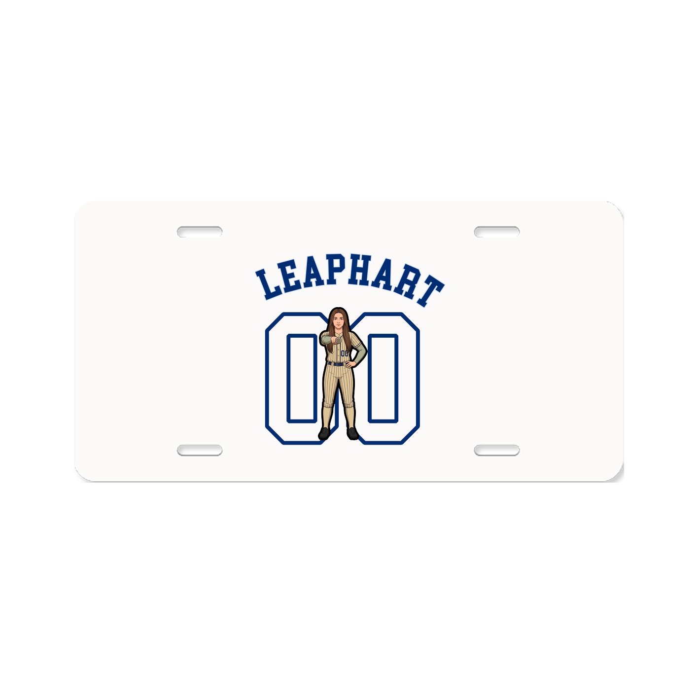 License Plate — Shirsey Arch in Classic