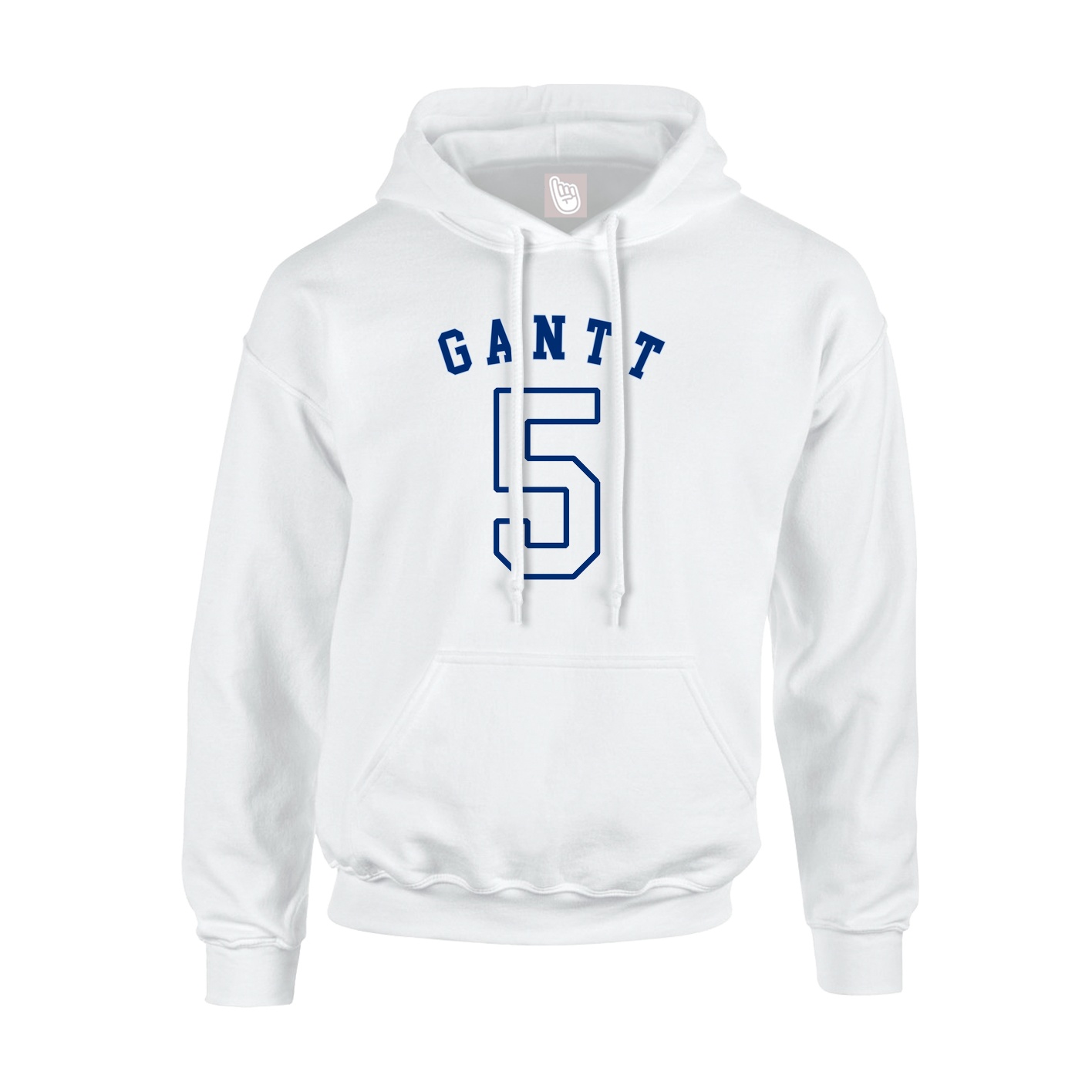 Hoodie — Shirsey Arch in White
