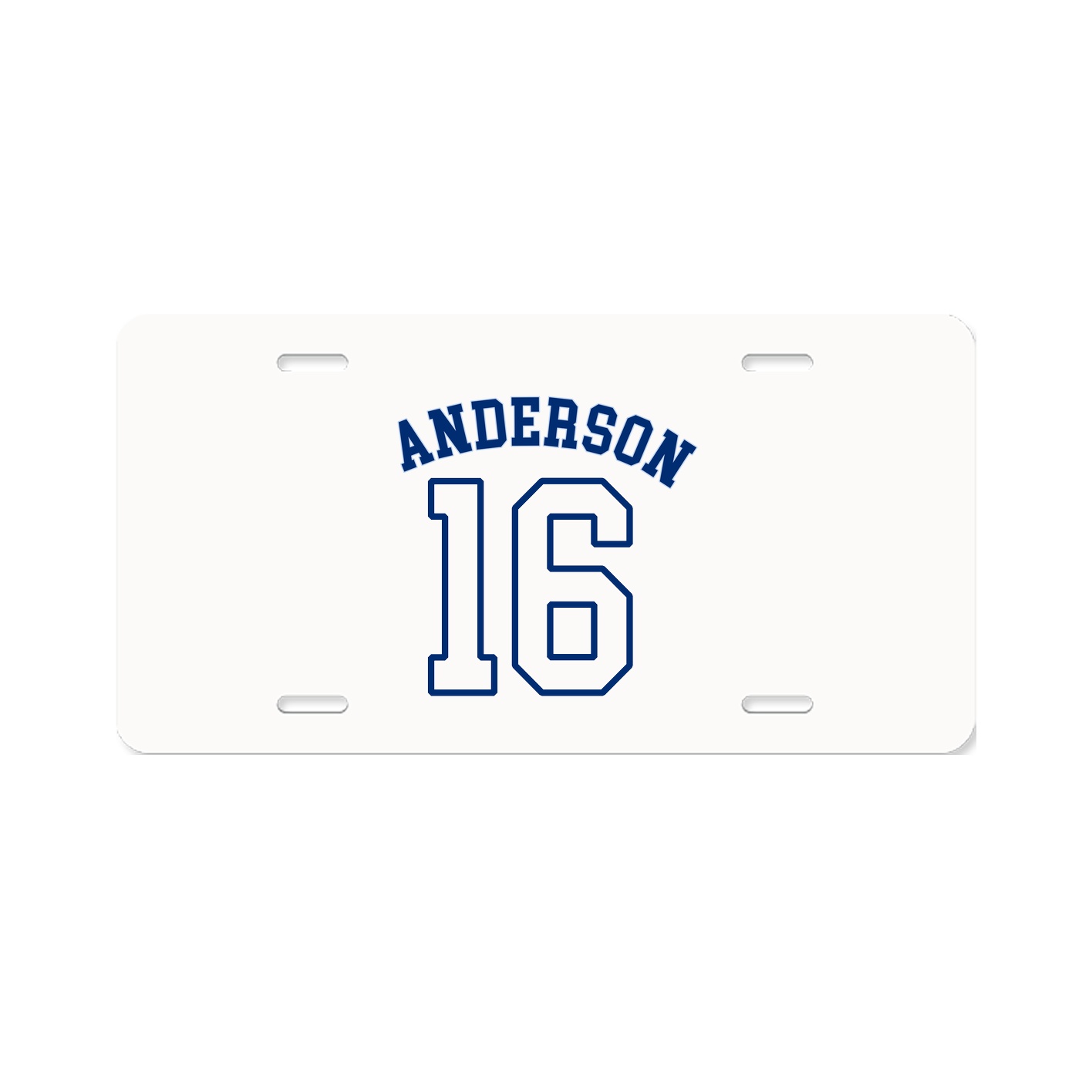 License Plate — Shirsey Arch in Classic