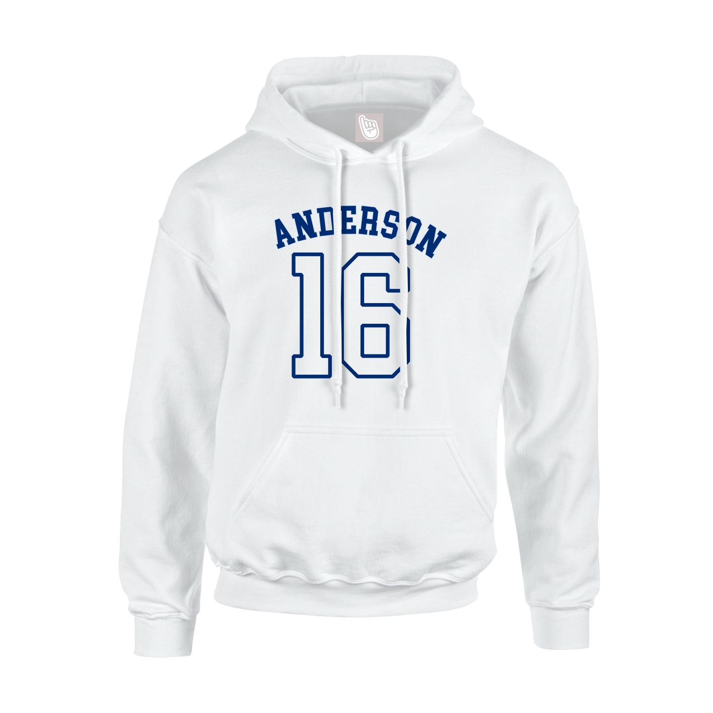 Hoodie — Shirsey Arch in White
