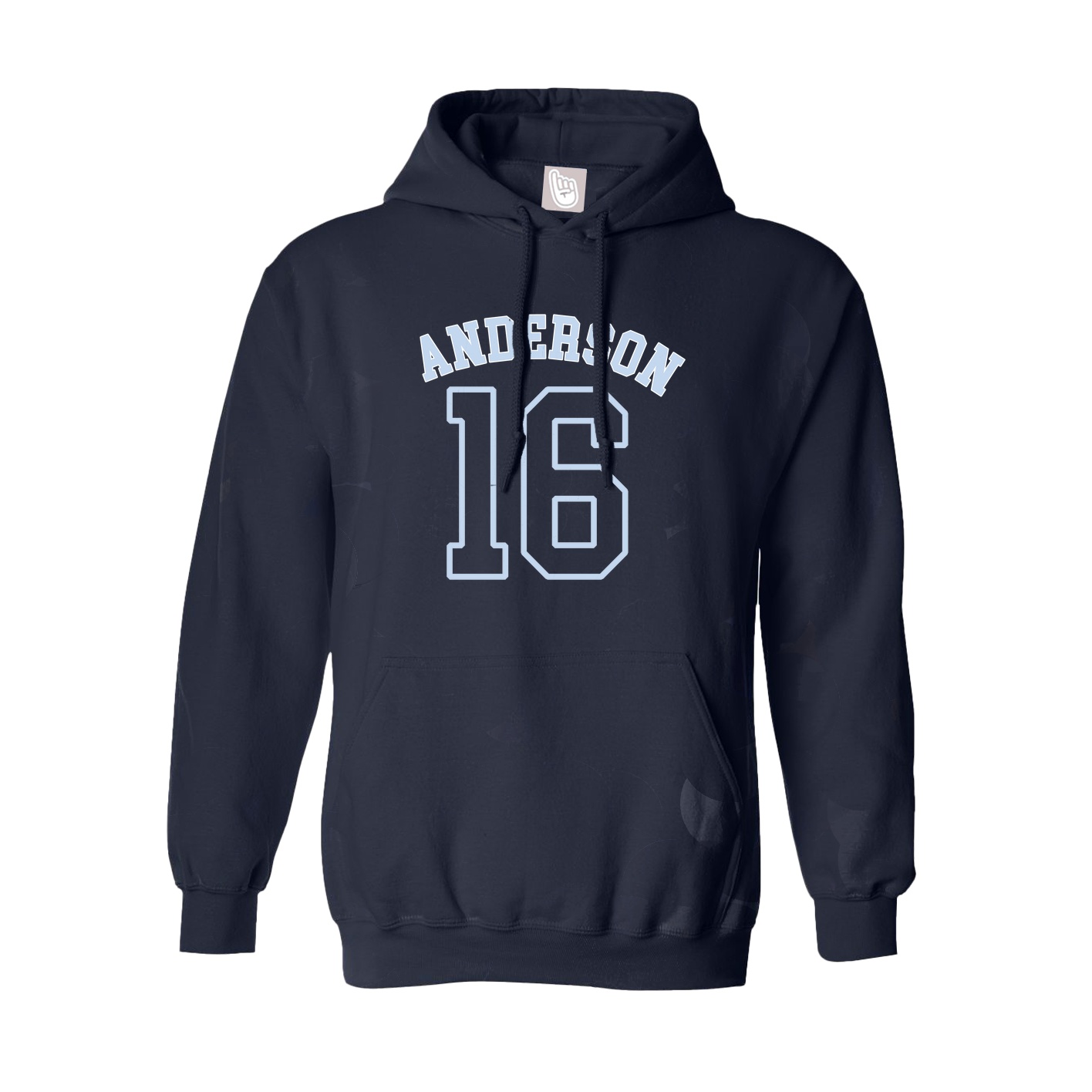 Youth Hoodie — Shirsey Arch in Navy