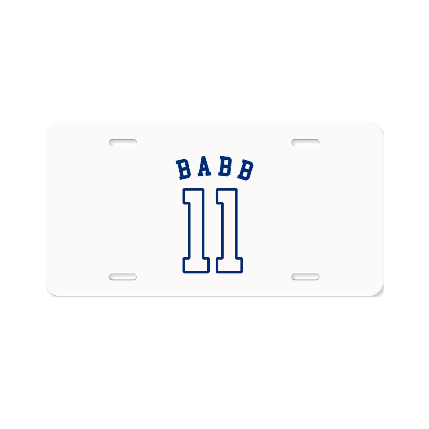 License Plate — Shirsey Arch in Classic