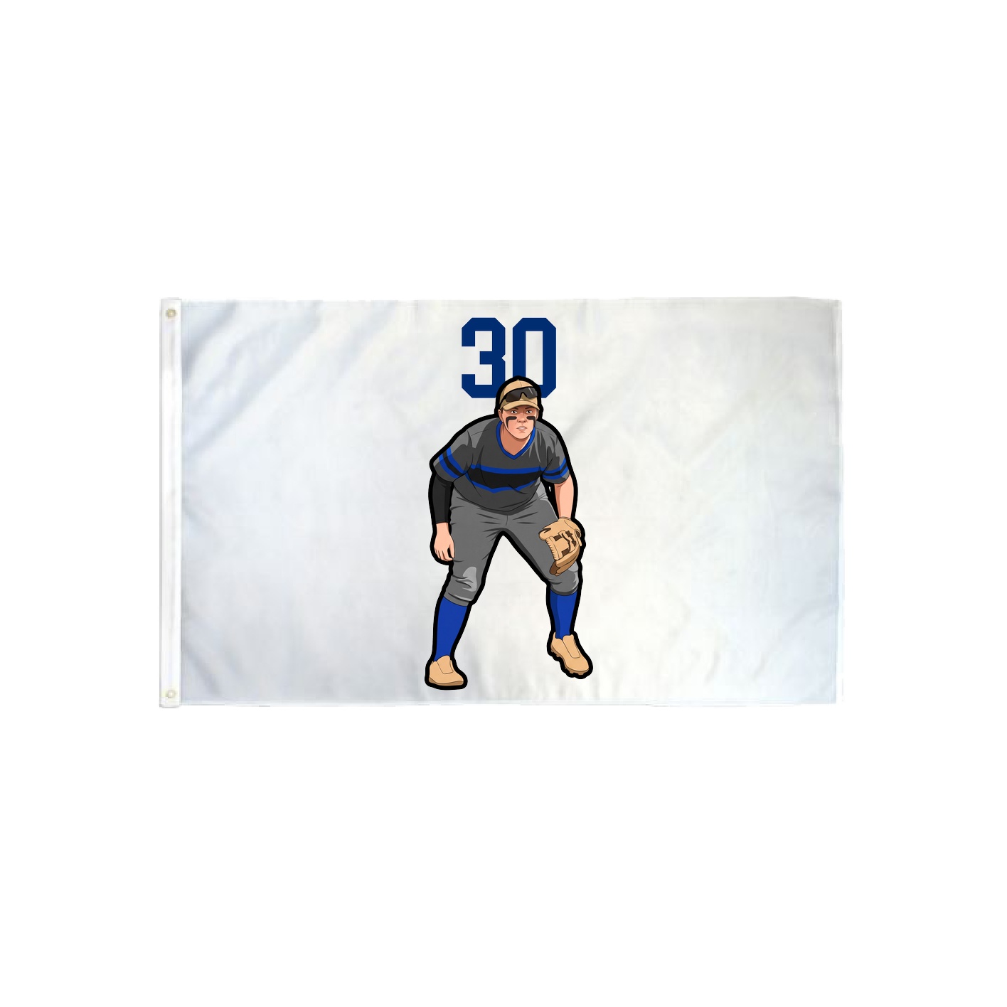 3x5 Flag — Number Top in Classic