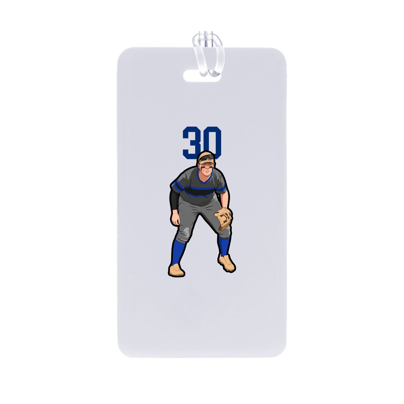 Bag Tag — Number Top in Classic