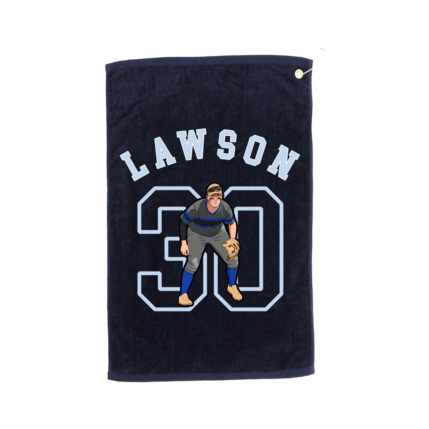 Golf Towel — Shirsey Arch in Navy