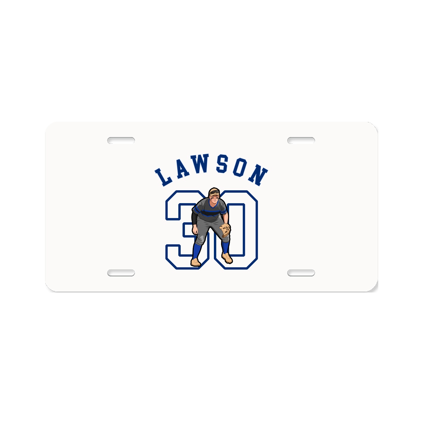 License Plate — Shirsey Arch in Classic