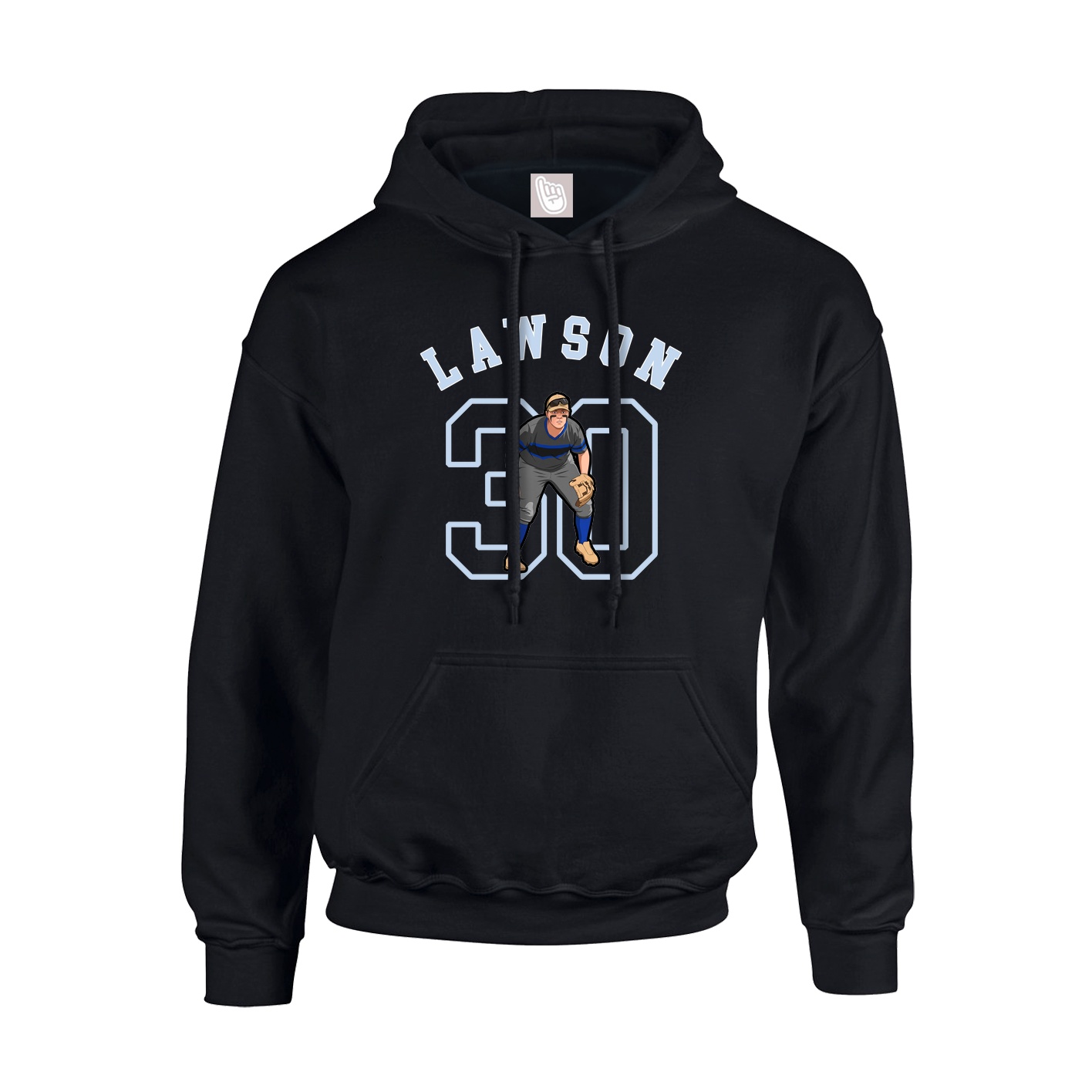 Hoodie — Shirsey Arch in Black