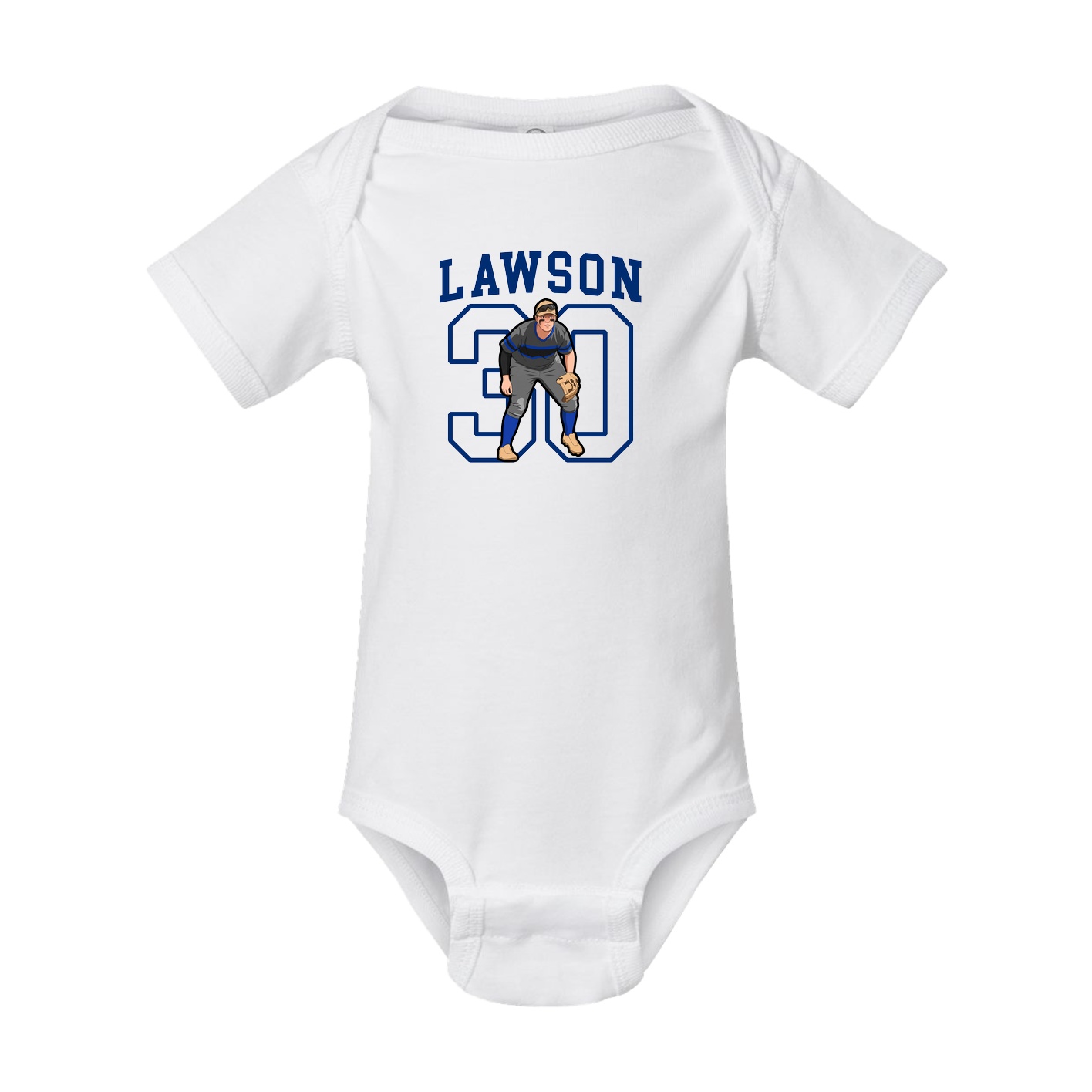 Baby Onesie — Shirsey in White