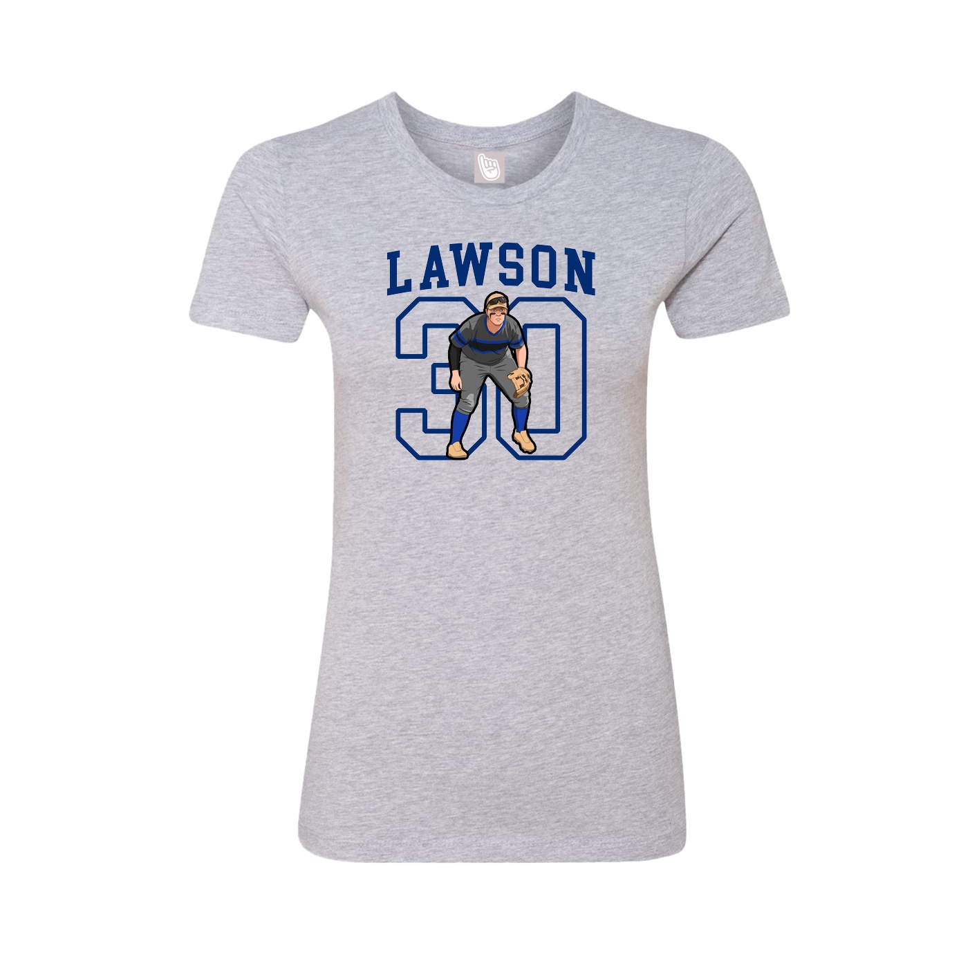 Womens Tee — Shirsey in Grey