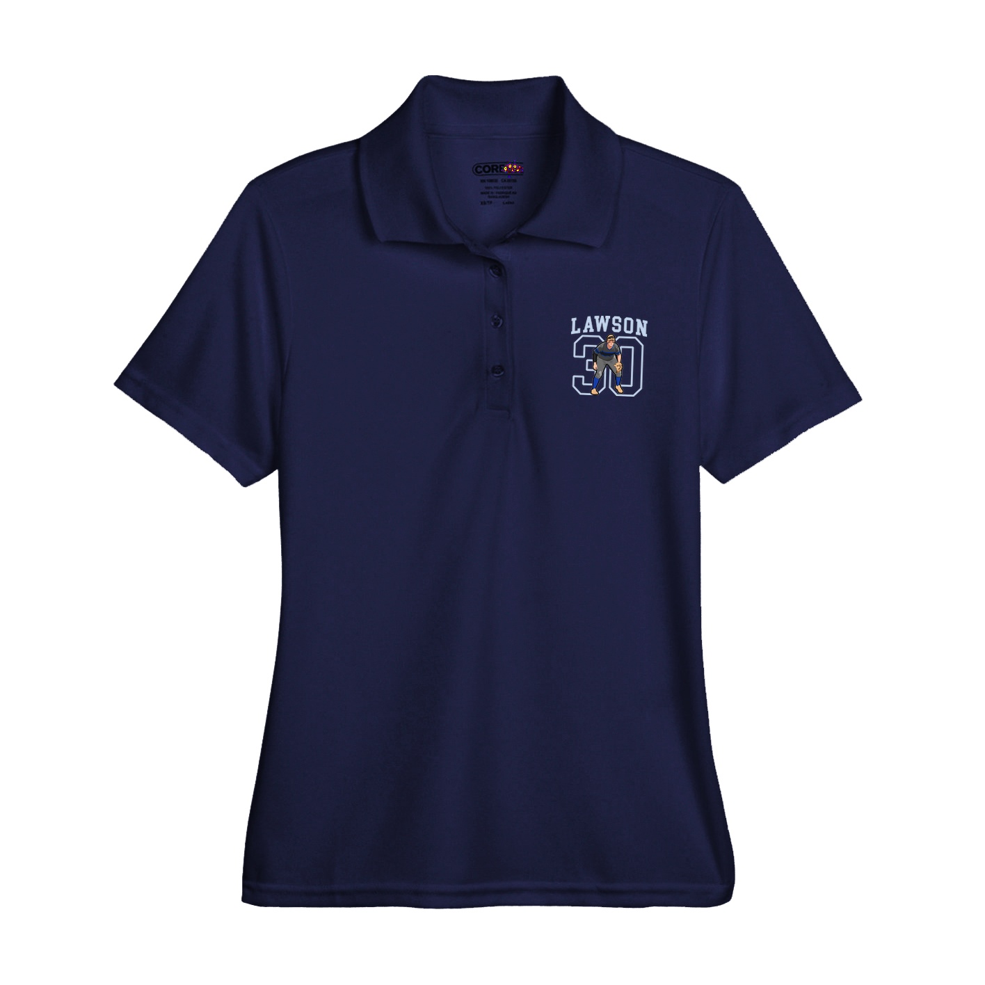 Womens Performance Polo — Shirsey in Navy