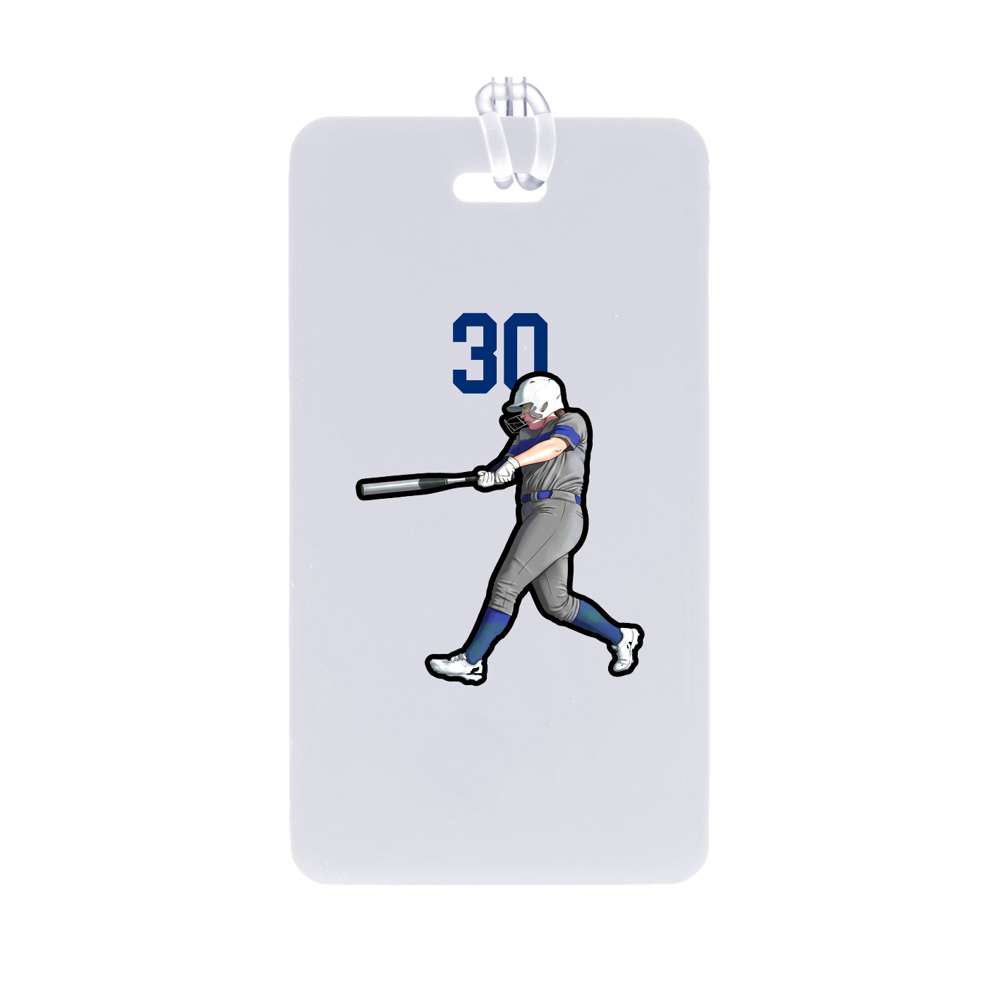 Bag Tag — Number Top in Classic
