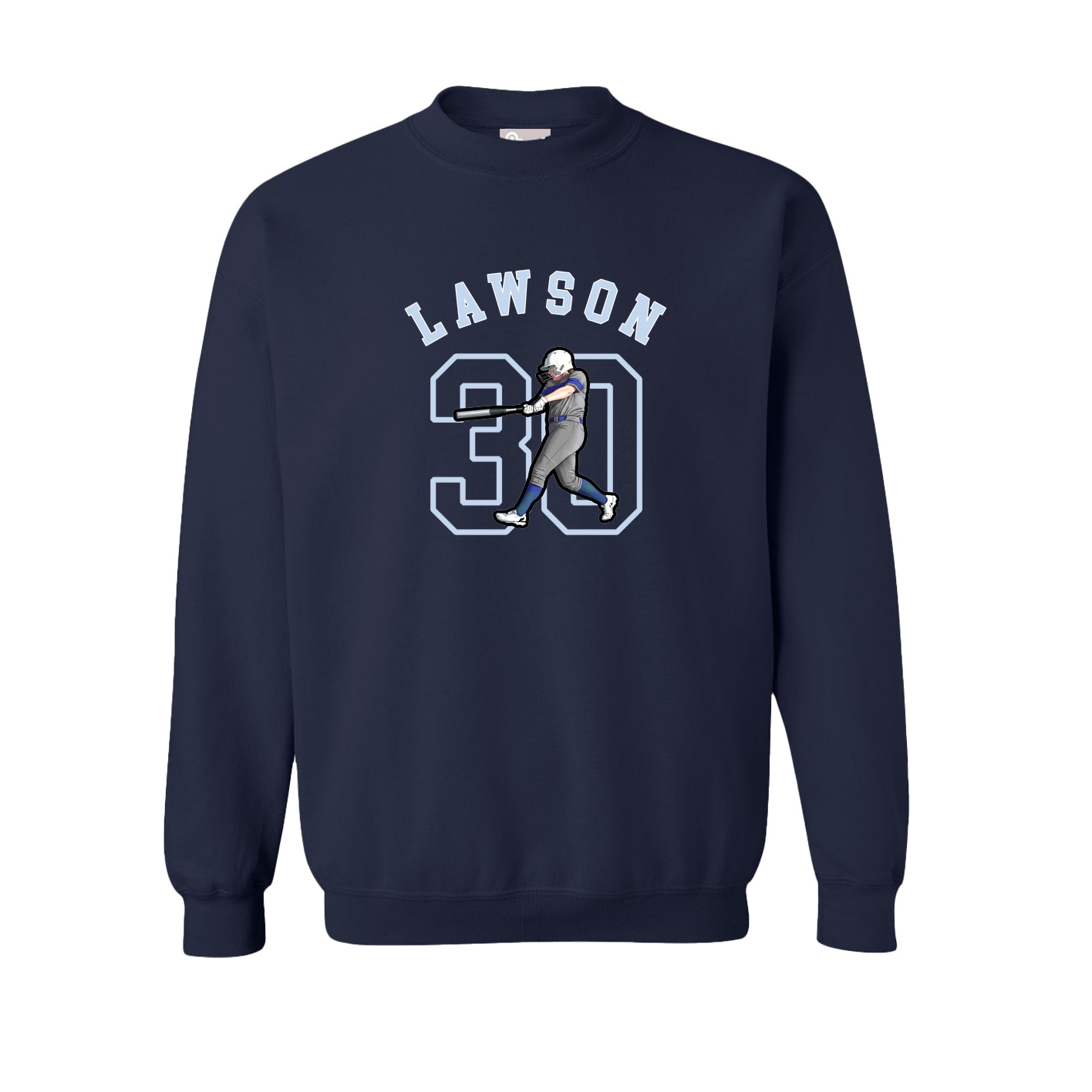 Fleece Crew — Shirsey Arch in Navy